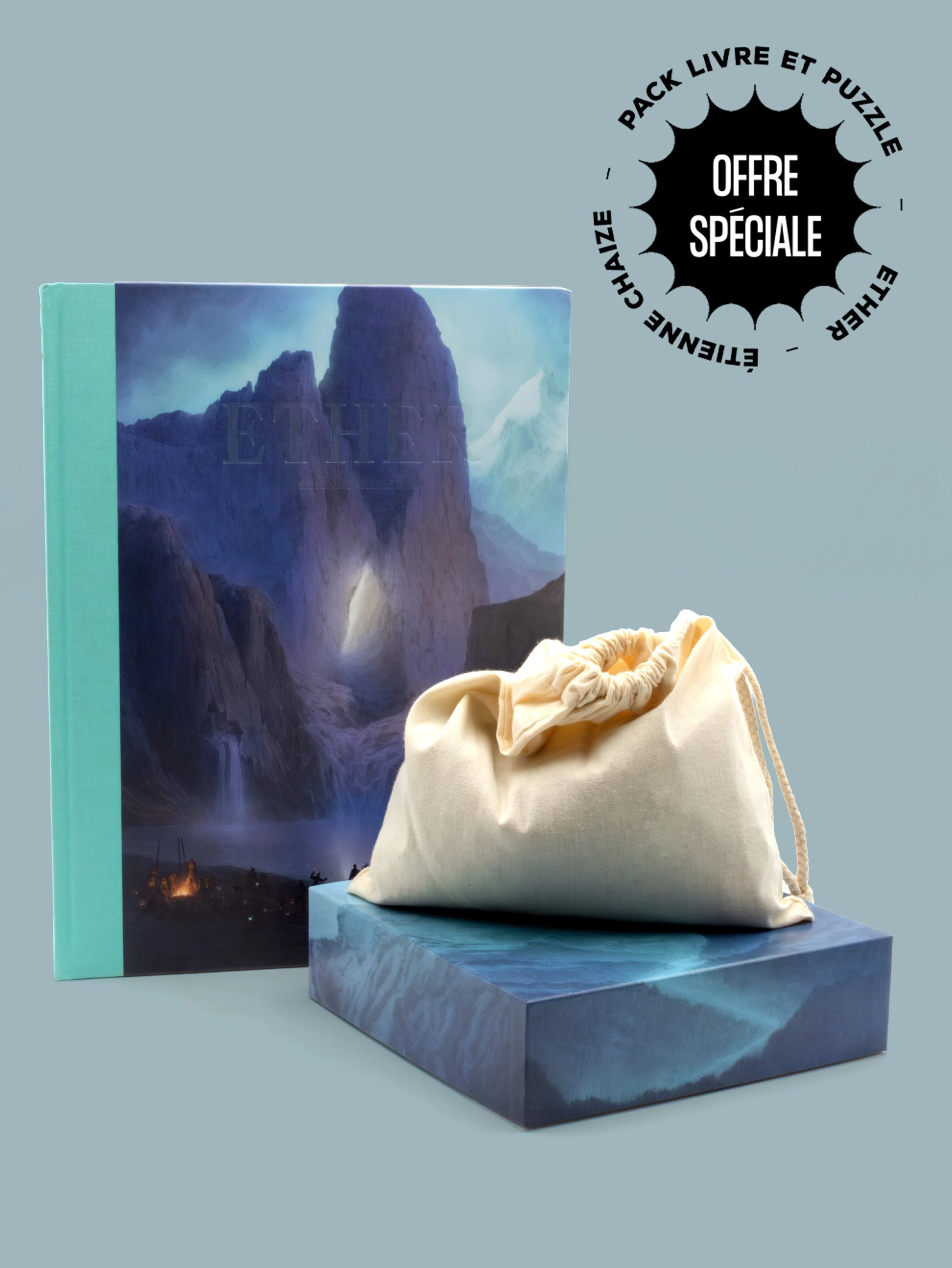 Bundle Ether - Étienne Chaize - {puzzle + livre}