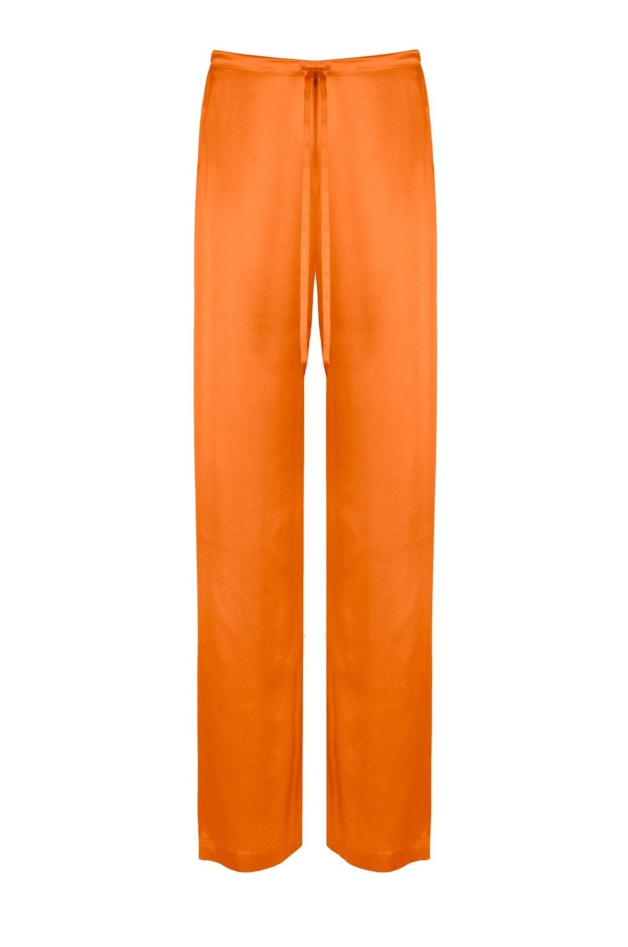Palazzo Pant Tangerine Silk