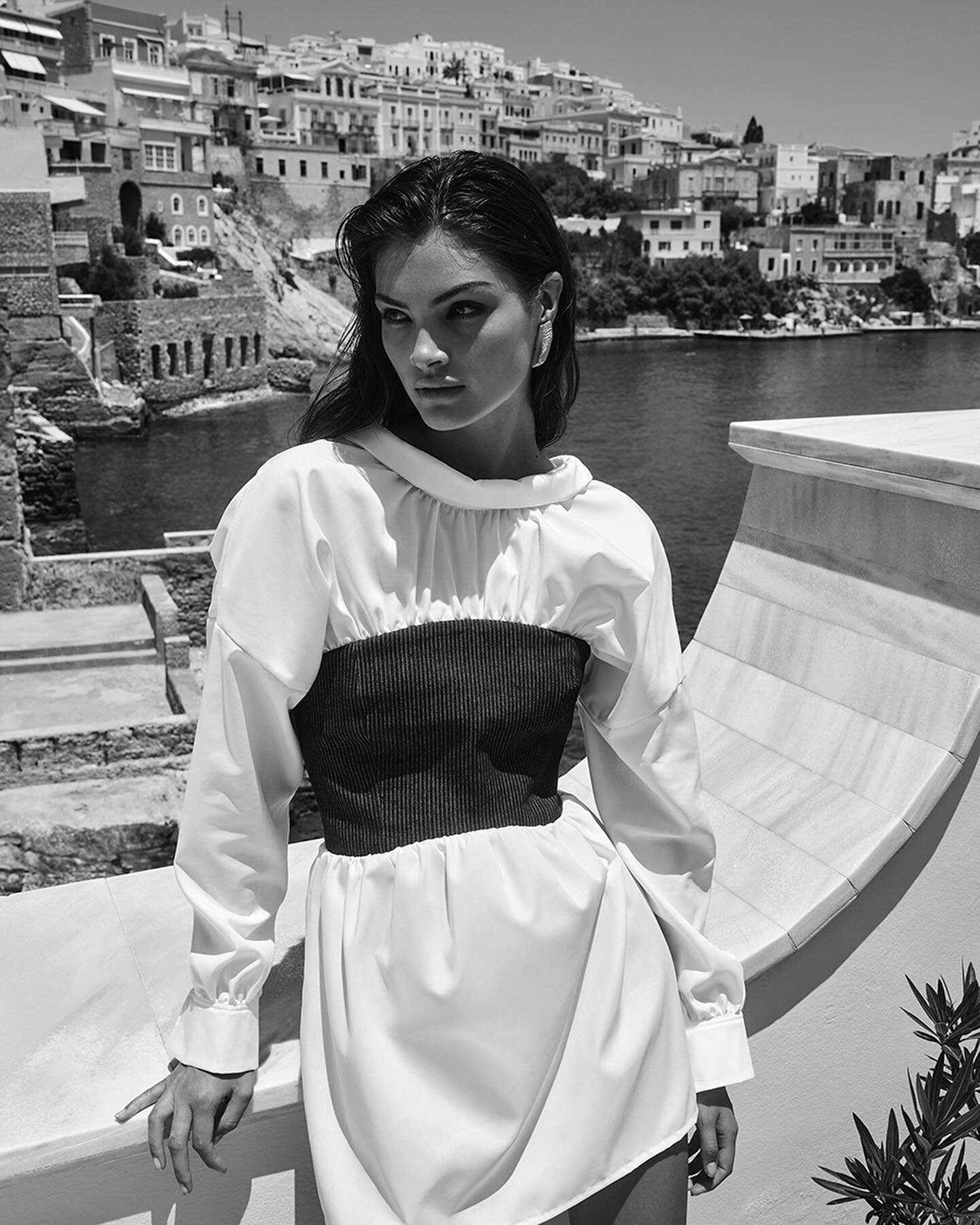 #WOERASS24 in black &amp; white 🫶🏻 shot in #Syros island by @kaplanidis styled by @yiorgos.mesimeris MUAH @efi_ramone