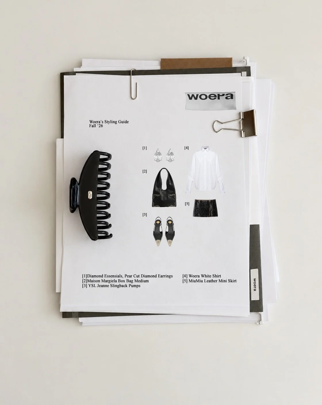 Woera&rsquo;s Styling Guide
Fall &lsquo;26 - the White Shirt