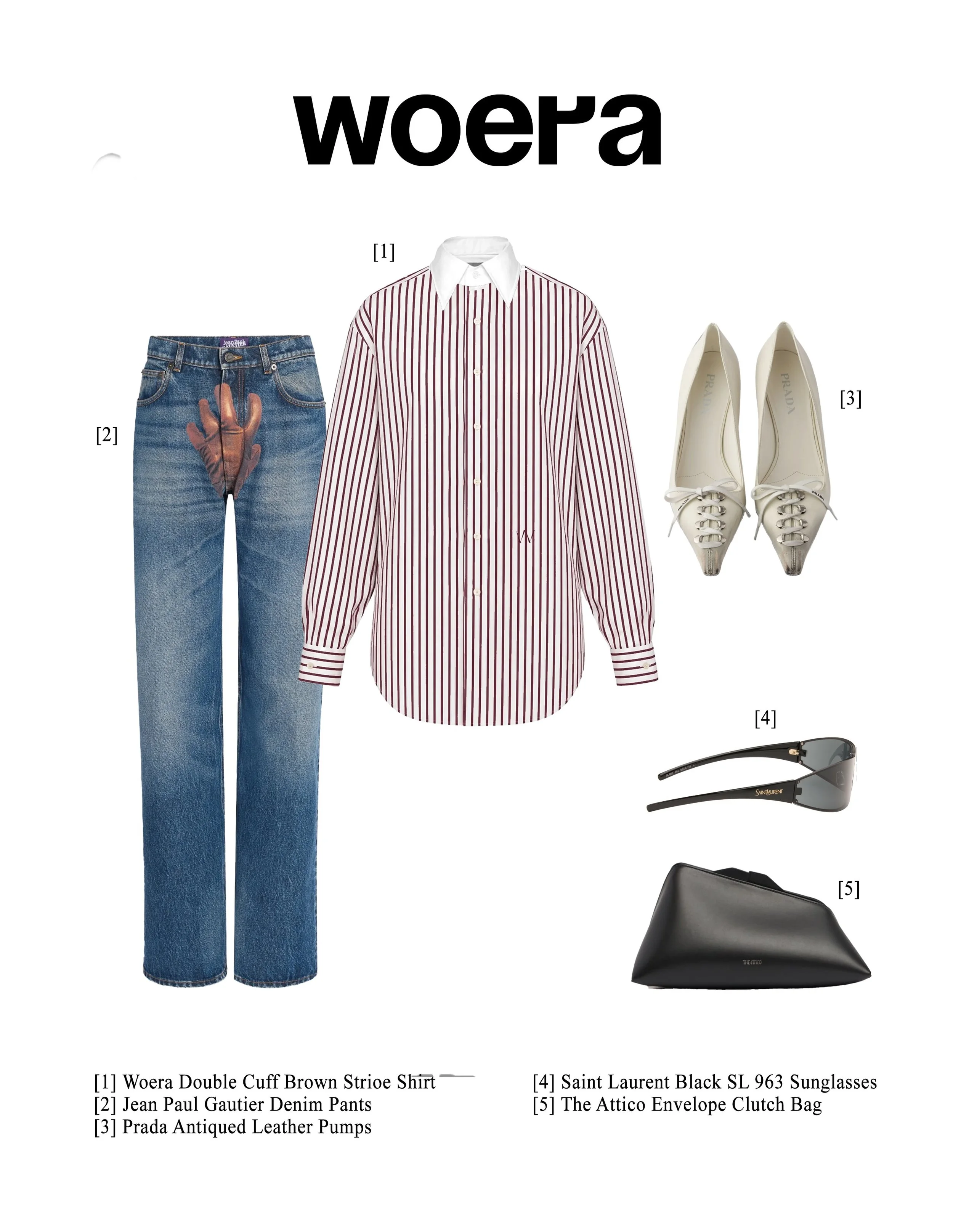 Woera&rsquo;s Styling Guide
Fall &lsquo;26 - the burgundy stripe shirt