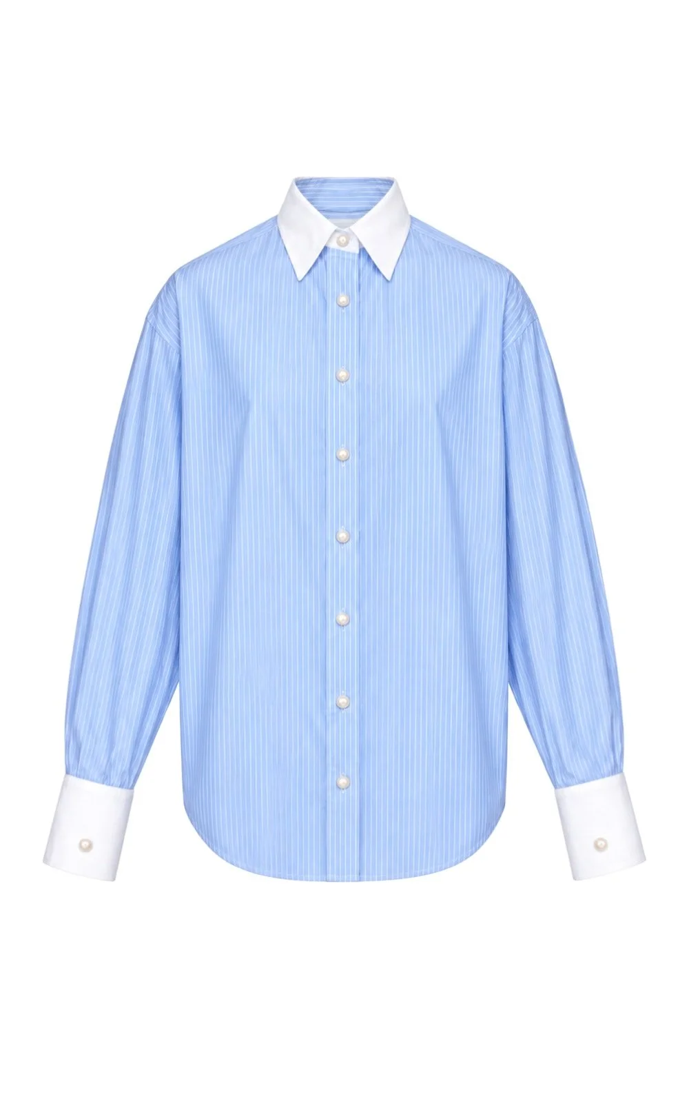 The Classic Shirt - Blue Pinstripe
