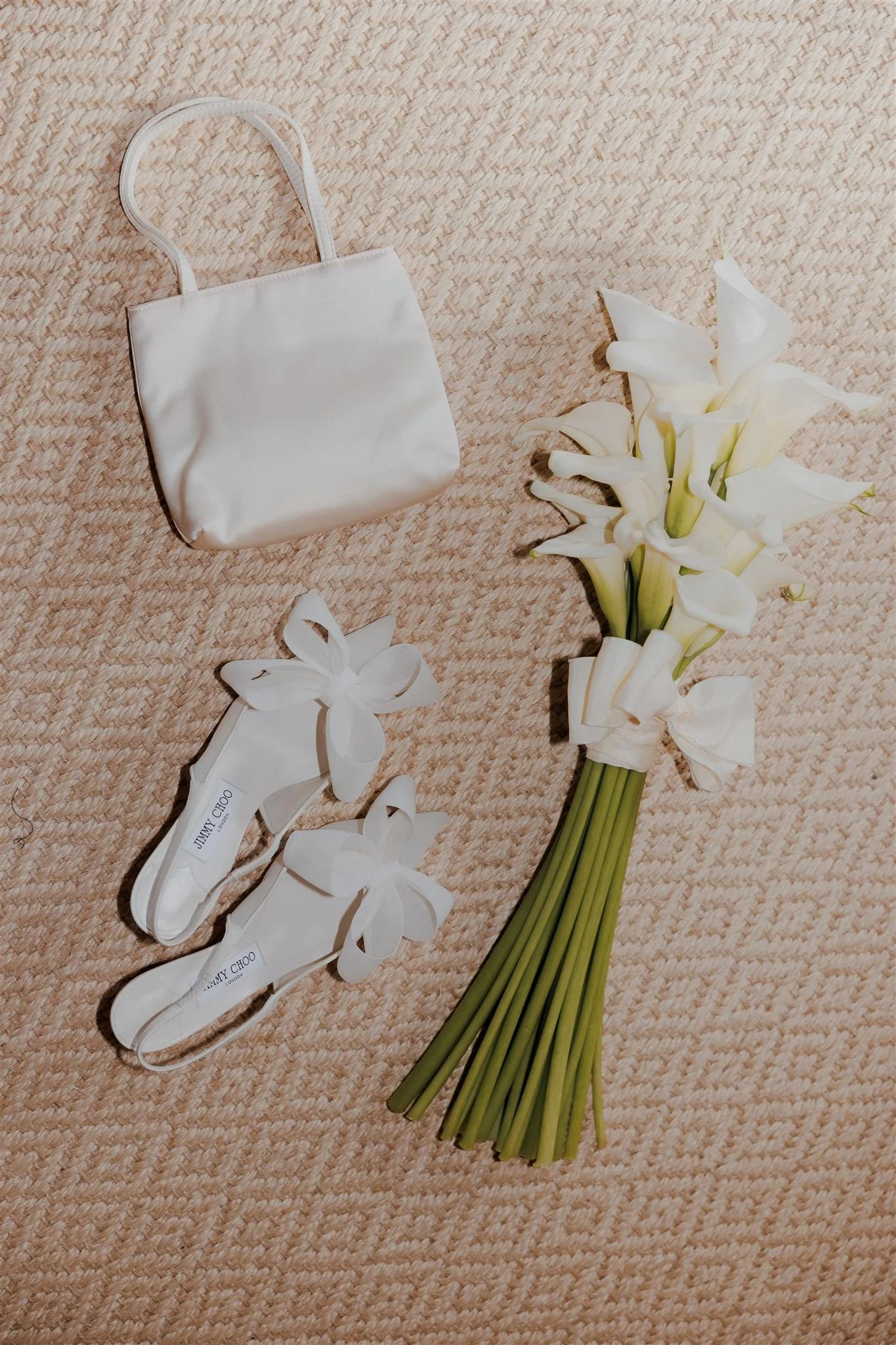 Calla lily wedding bouquet
