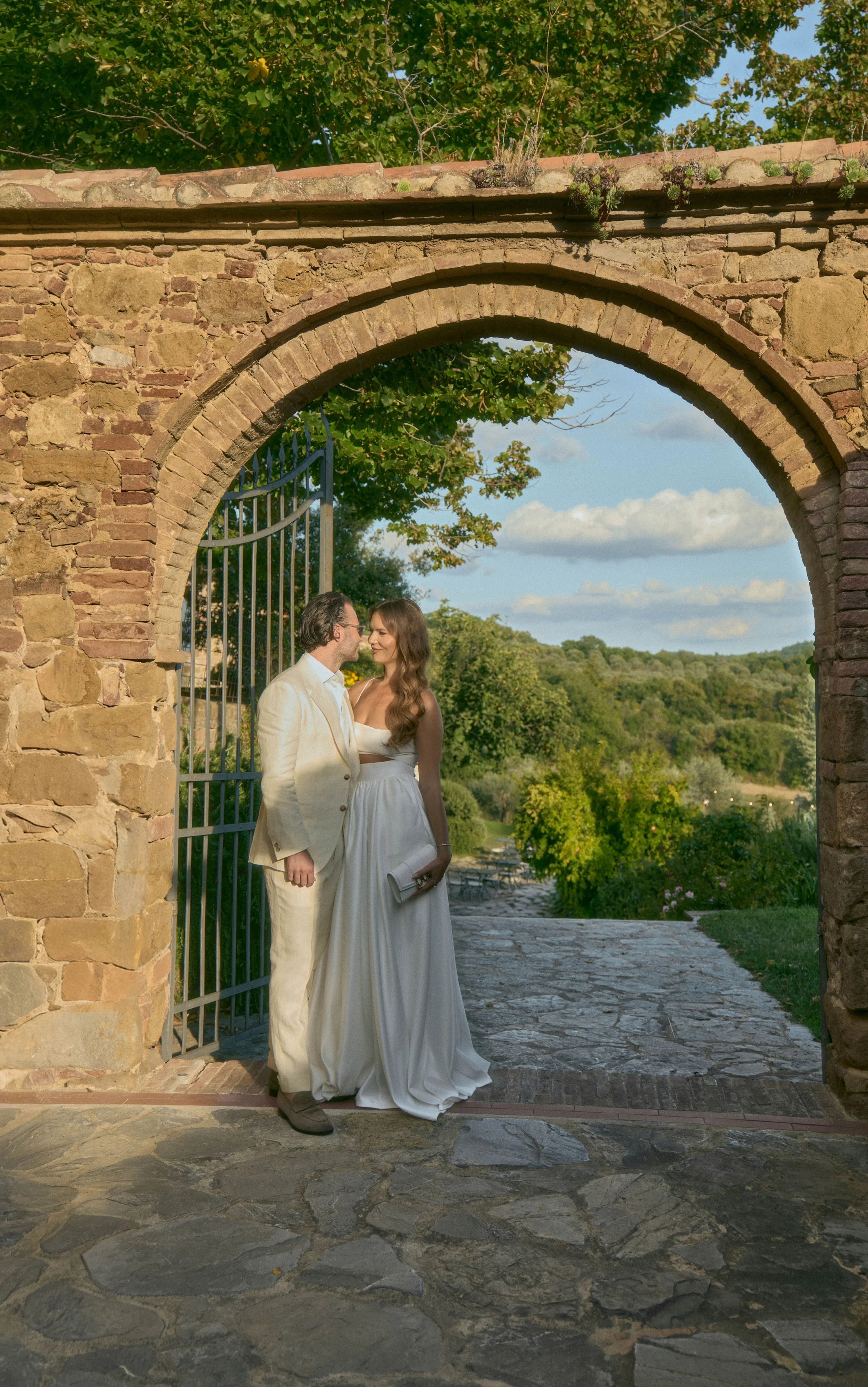 Darya &amp; Johan’s Wedding Portraits in Tuscany