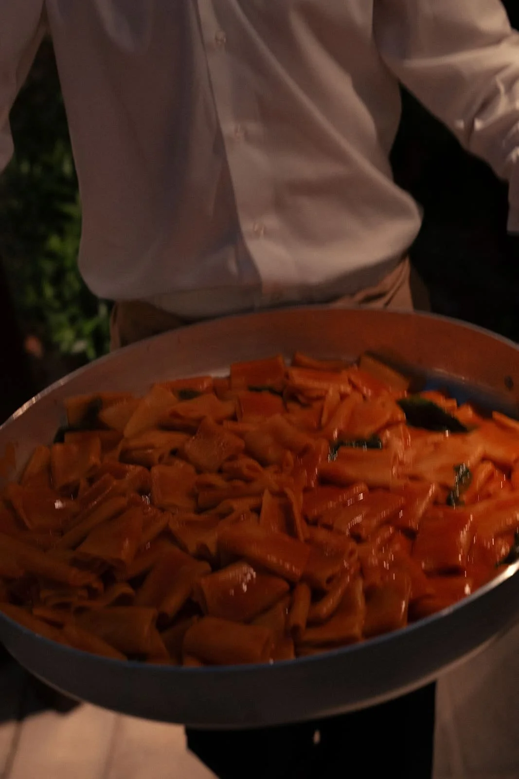 Welcome event italian pasta 