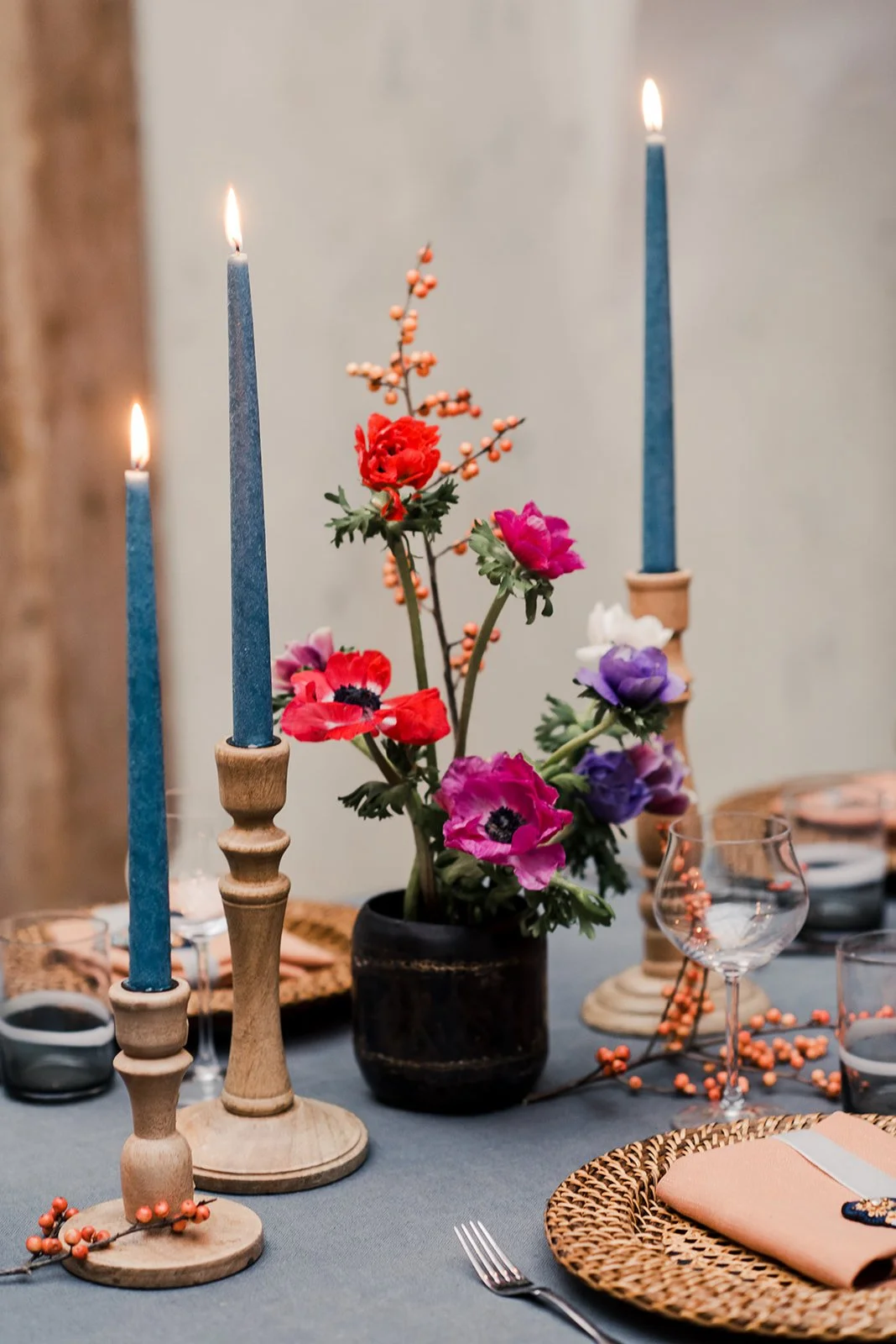 organic floral composition