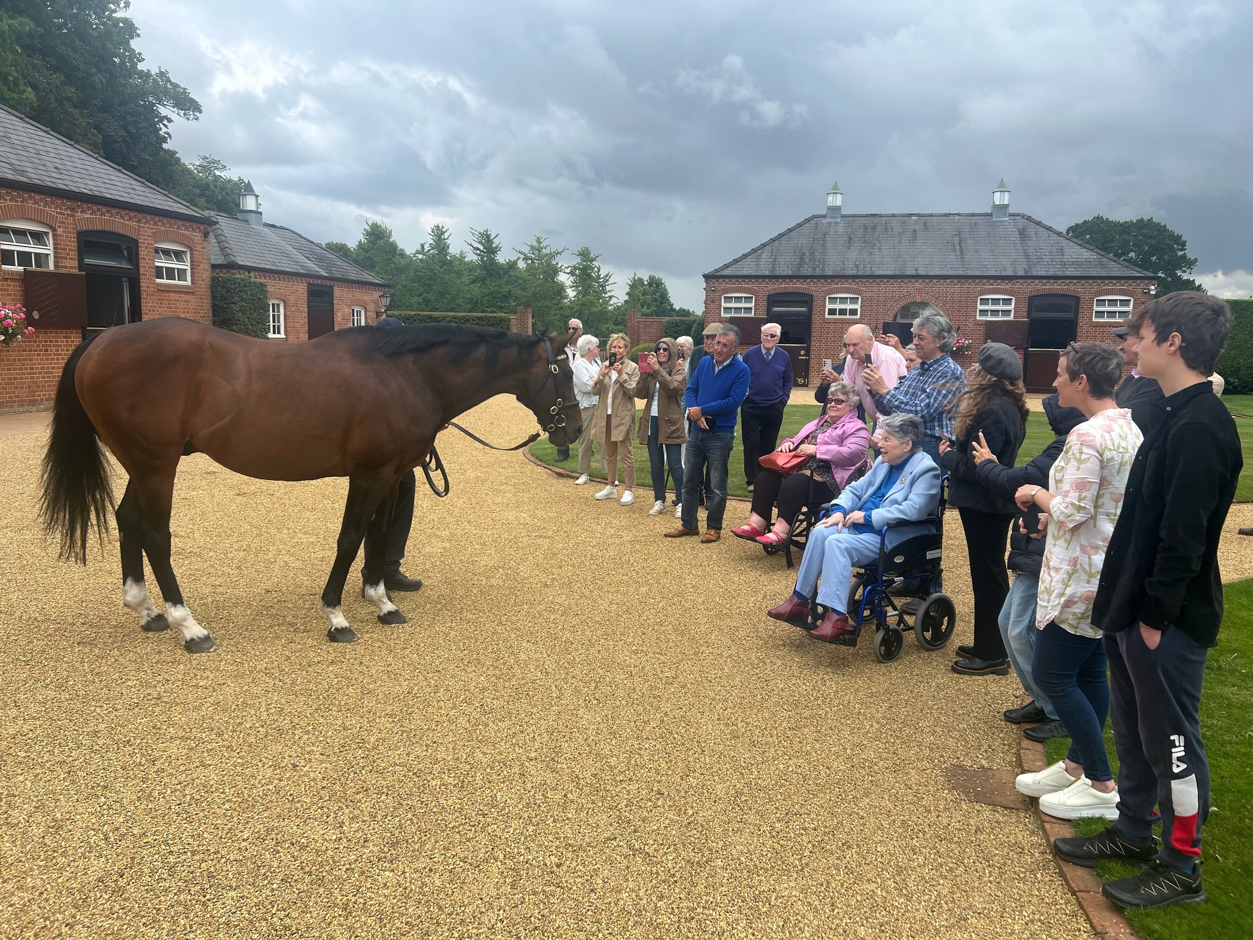 Getting up close with Frankel