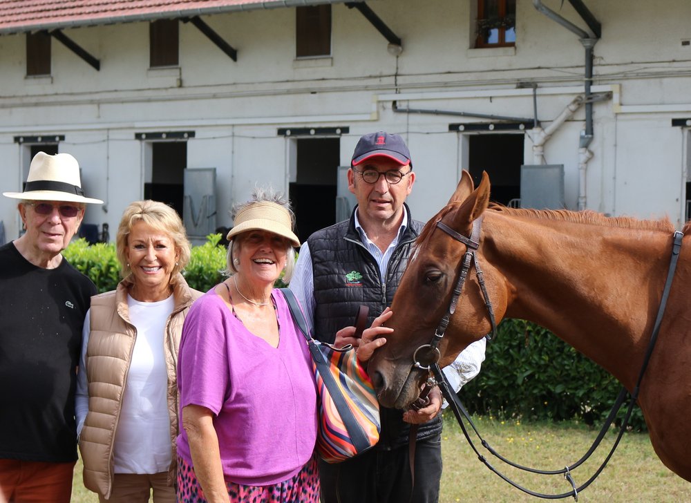Nicolas Clement with owners