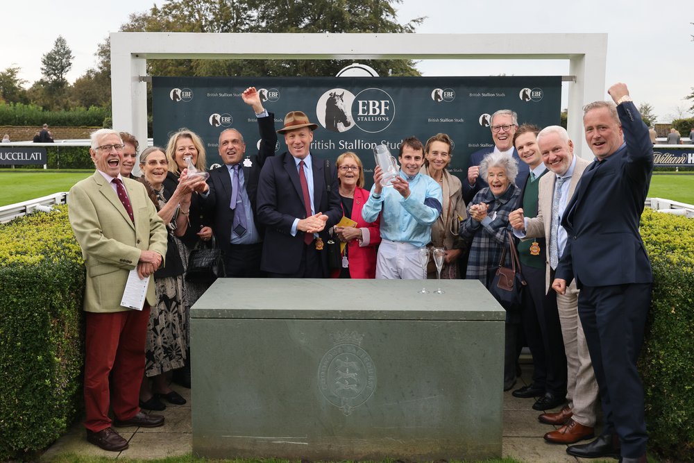Happy Chic owners at Goodwood!