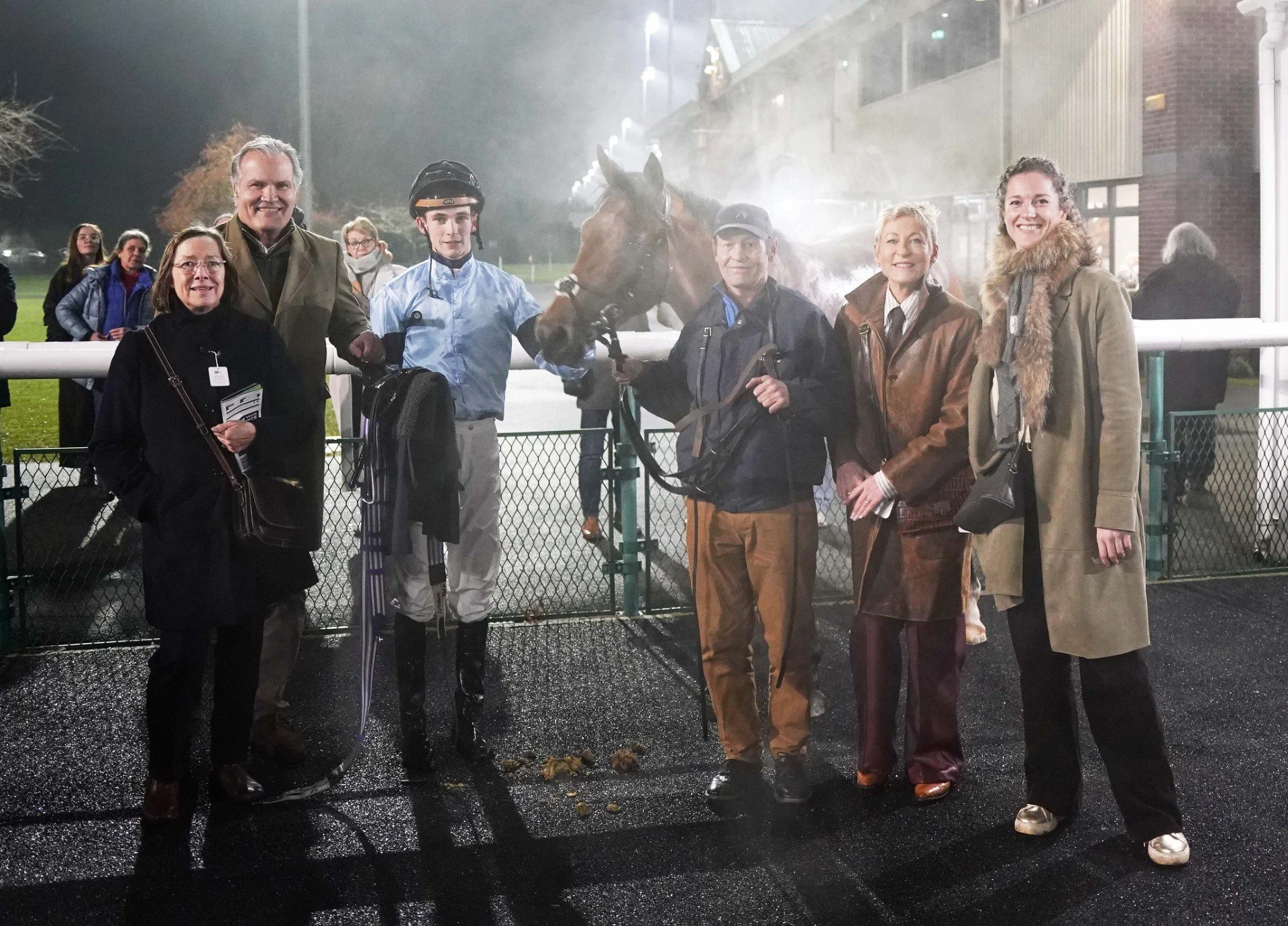 Overjoyed winning owners of Knowledge