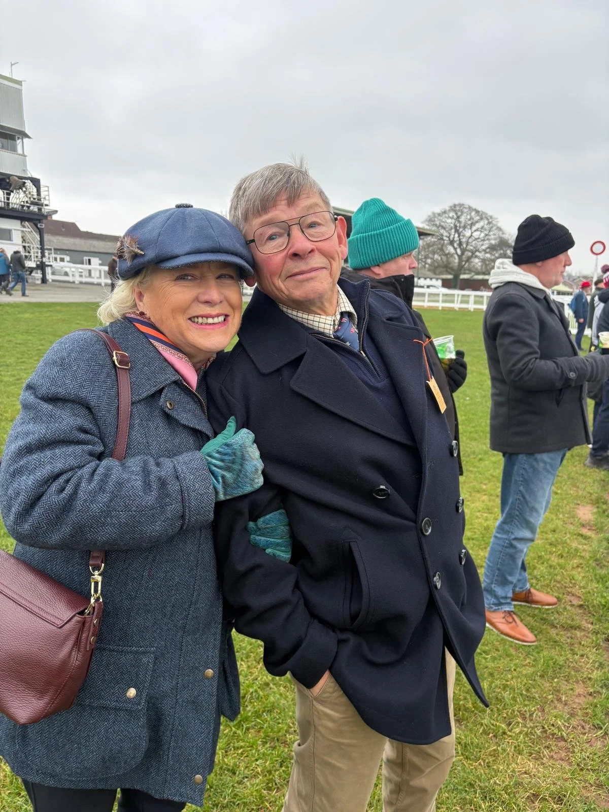 Pre-race excitement! 