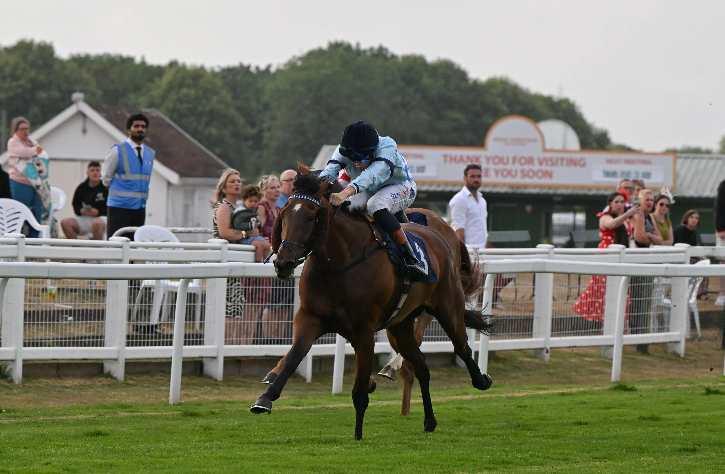 Tryst Winning at Yarmouth