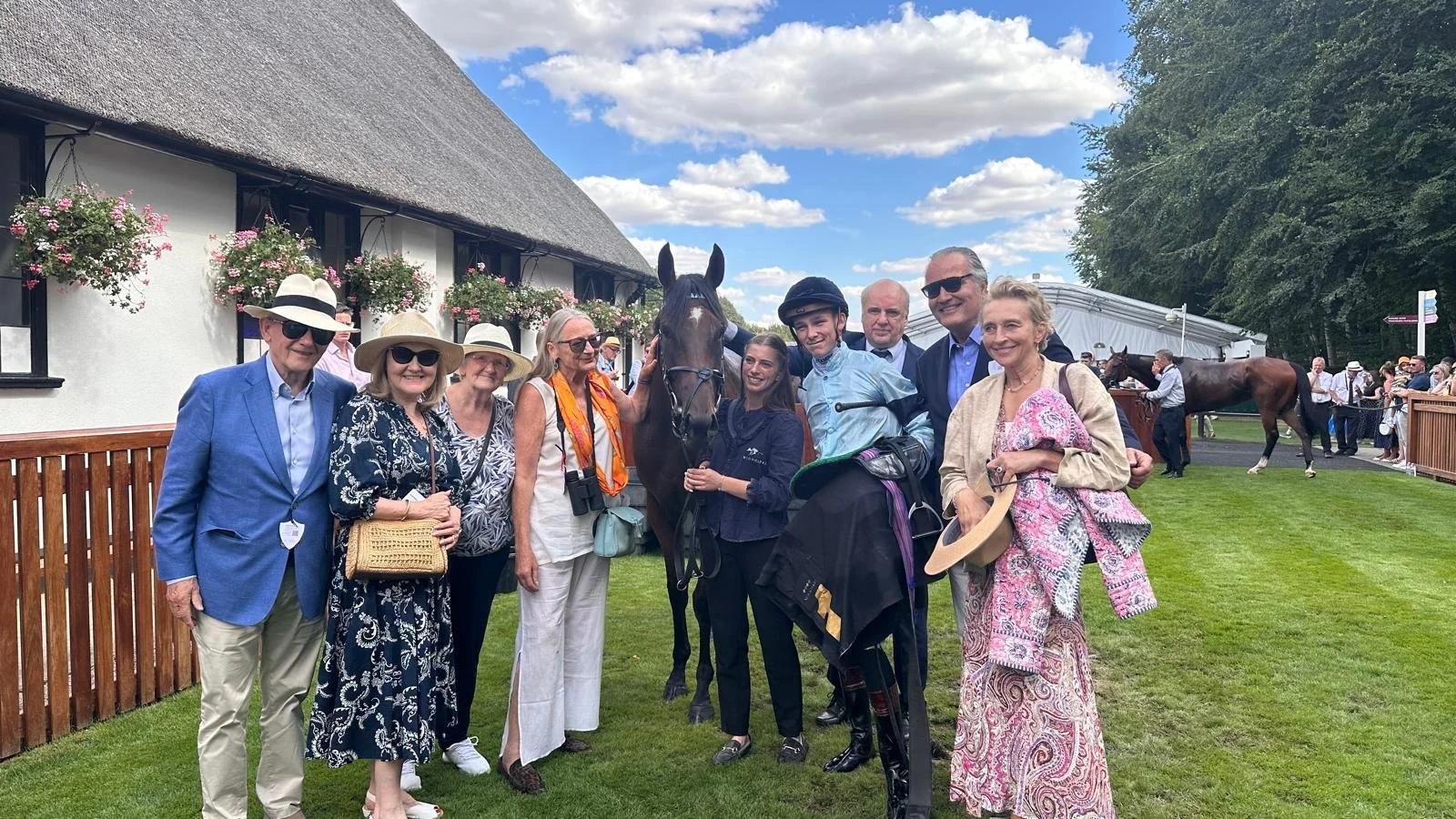 Tryst winning owners at Nwemarket