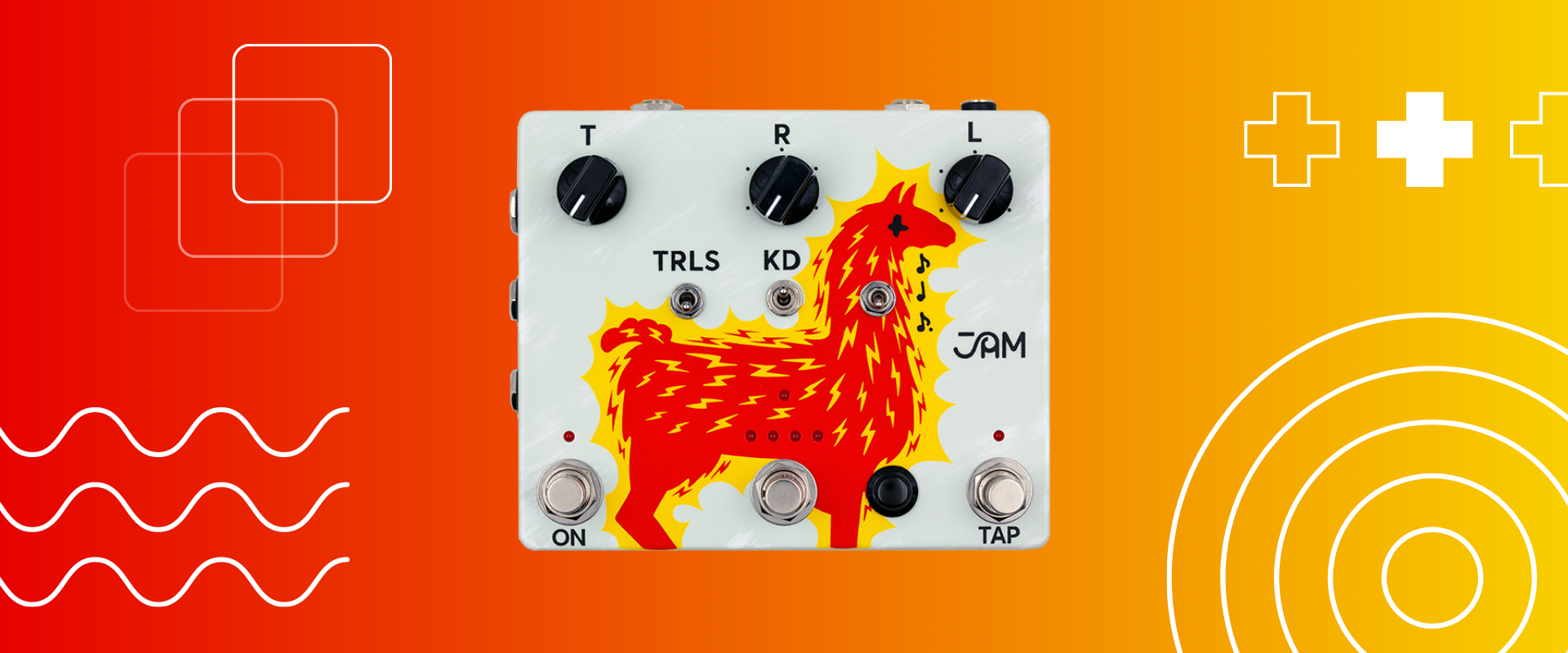 JAM Pedals - Delay Llama XTREME Review | Is it the perfect analog delay ...