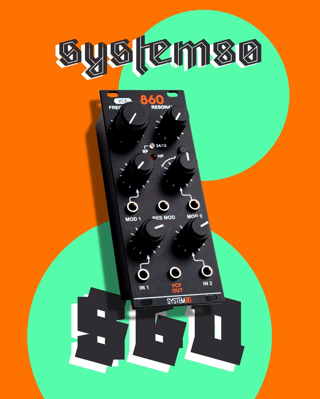 🧡 @minisystem 860 MK2 is a Eurorack Filter inspired by the filter used in the iconic Roland Jupiter-6!
📝 Check out our full hands-on review using the LINK IN BIO
&bull;
&bull;
&bull;
#system80 #jovefilter #860mk2 #eurorack #eurorackmodular #modular