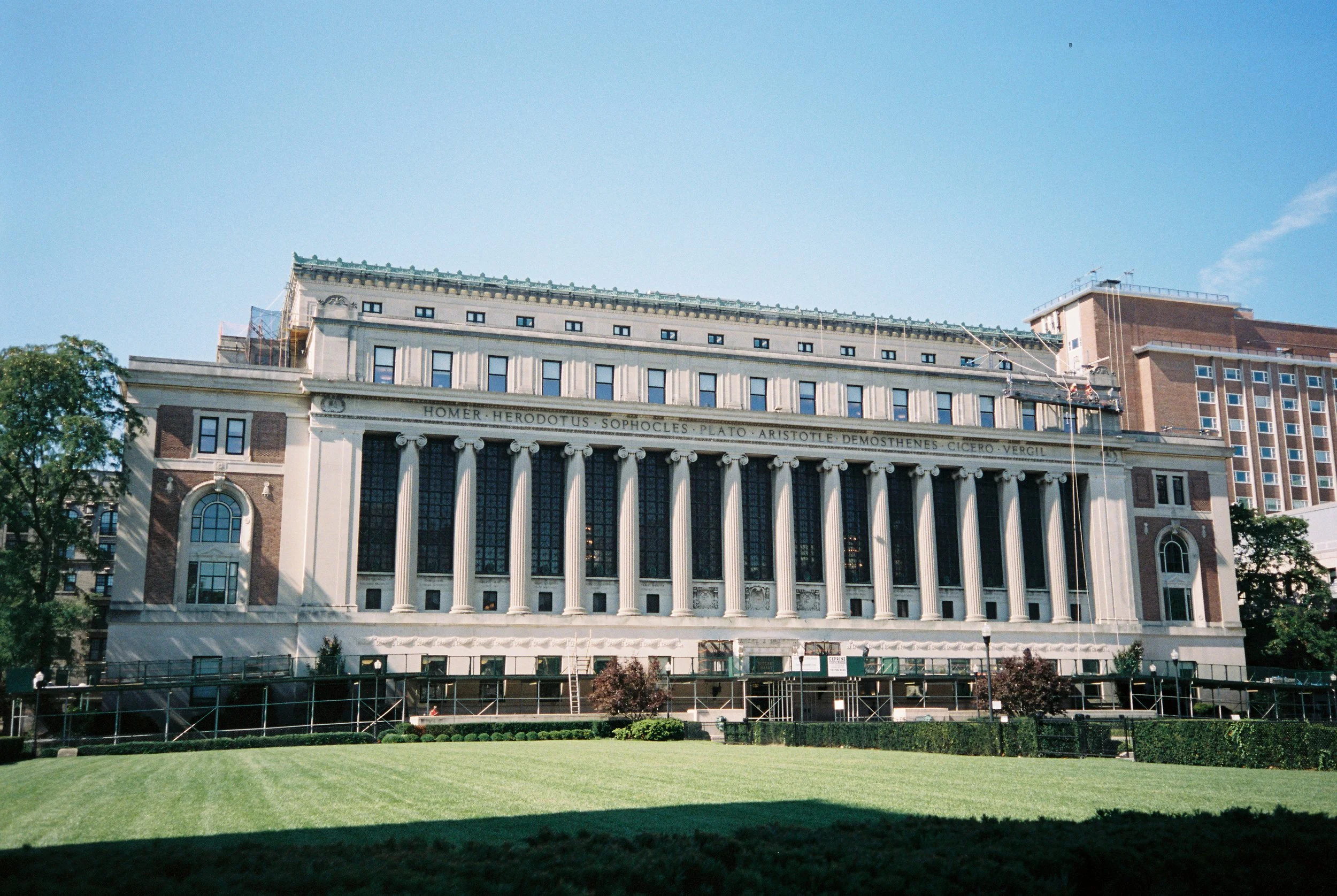 Butler Hall at Columbia University, 2023.