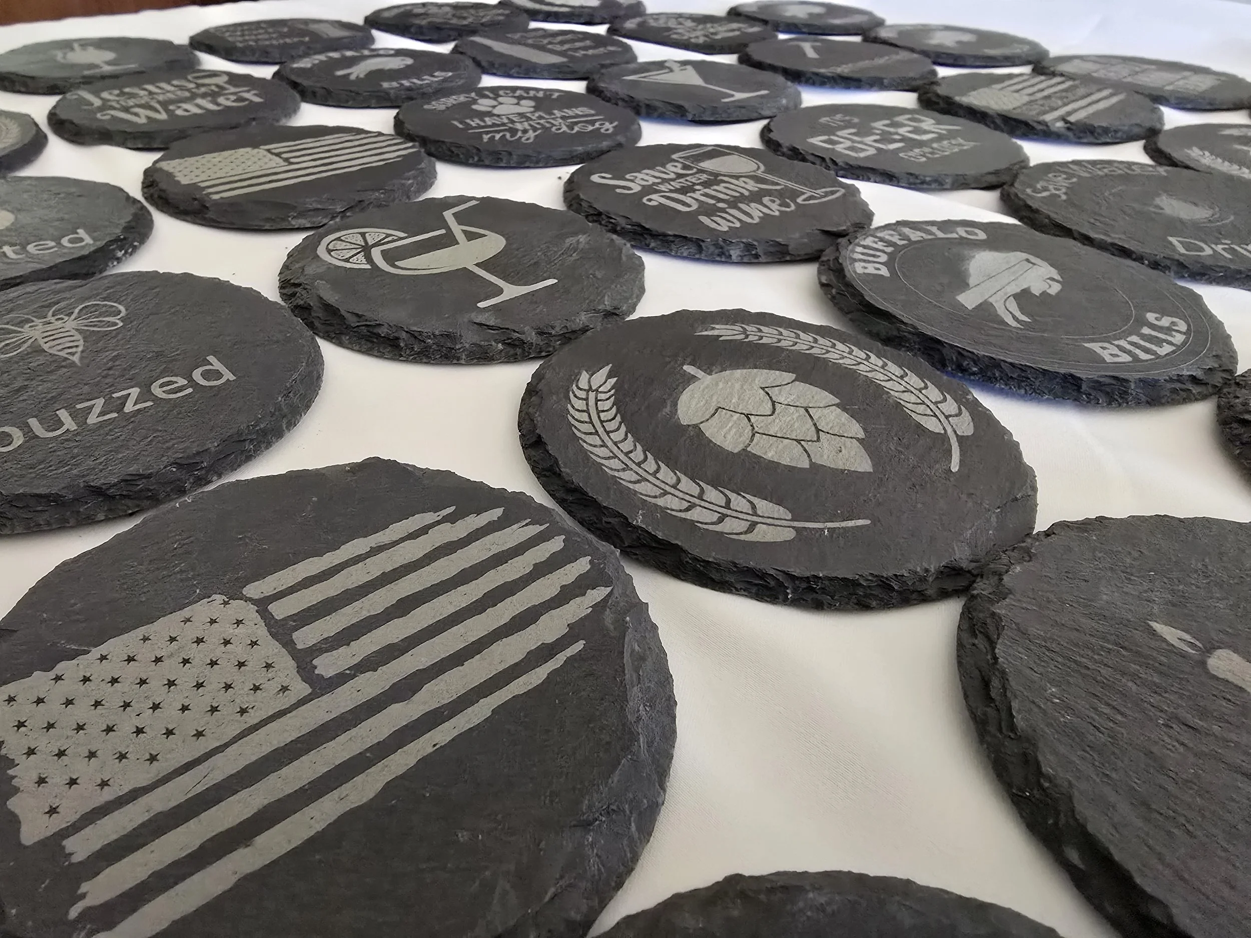 Coasters, Slate