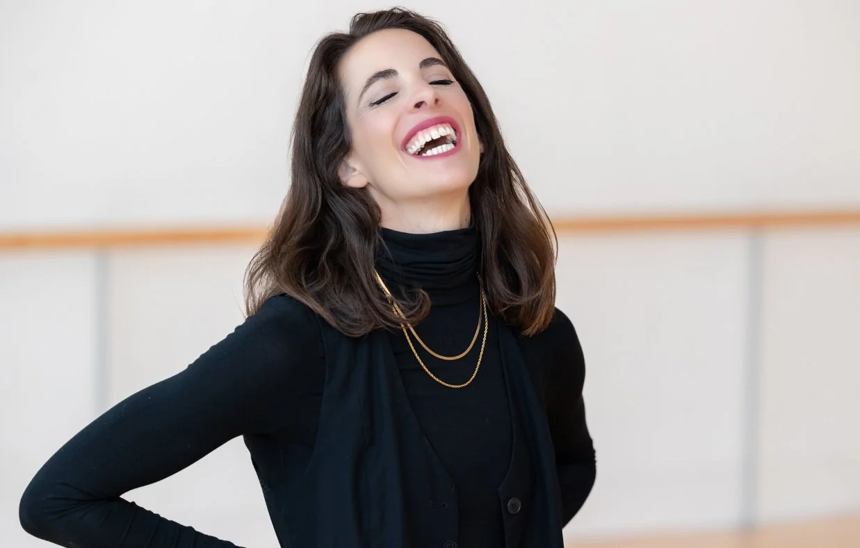 Empowerment portrait session for woman in London studio