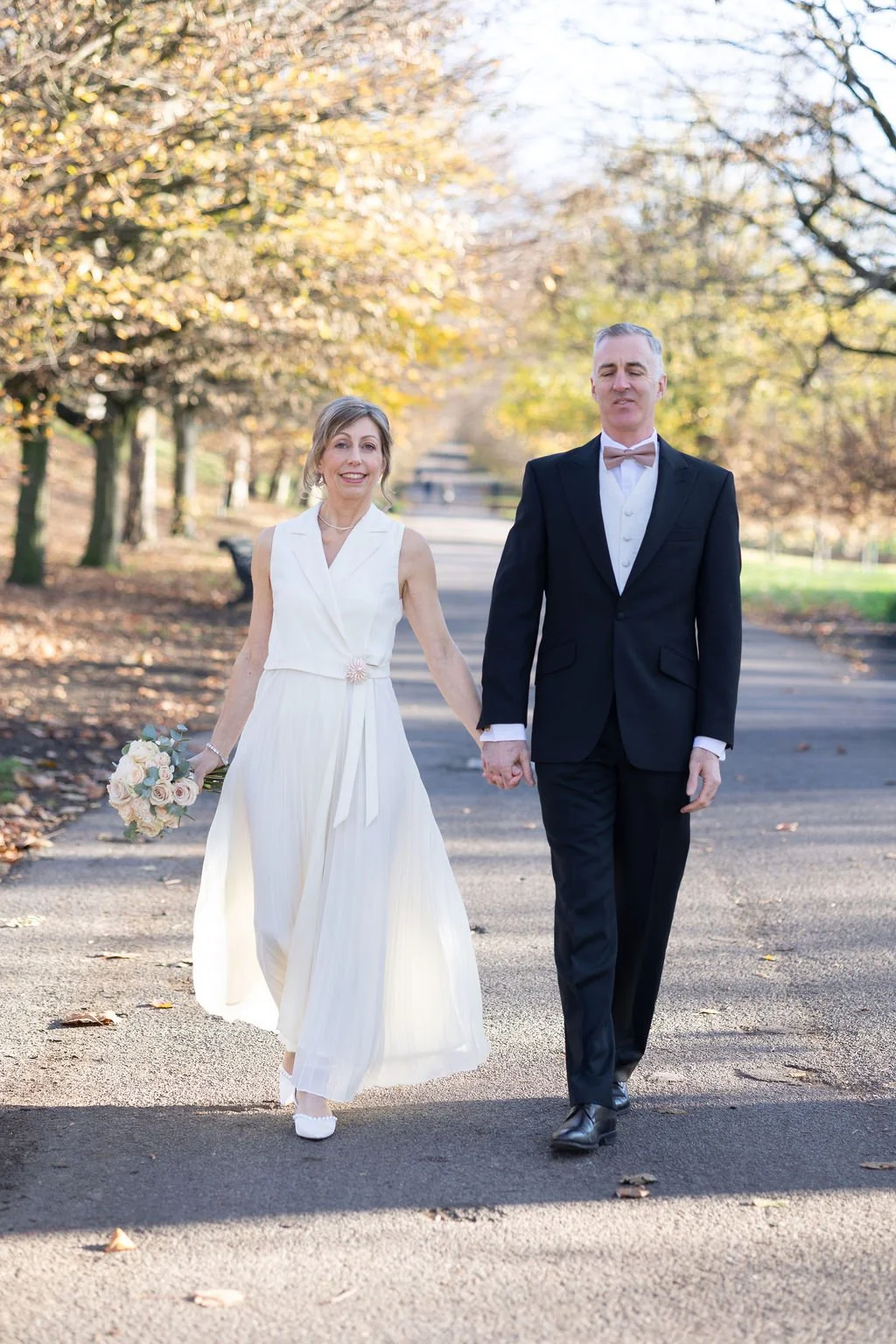 wedding portrait Greenwich Park