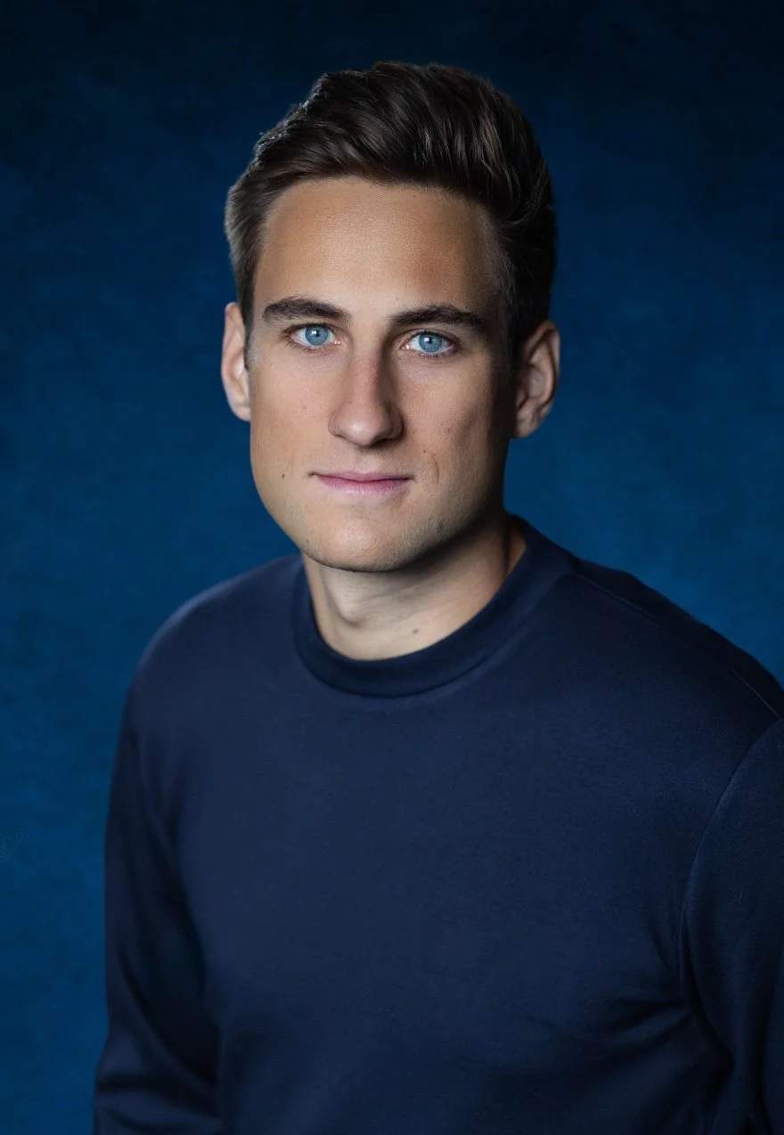 Modern male business portrait