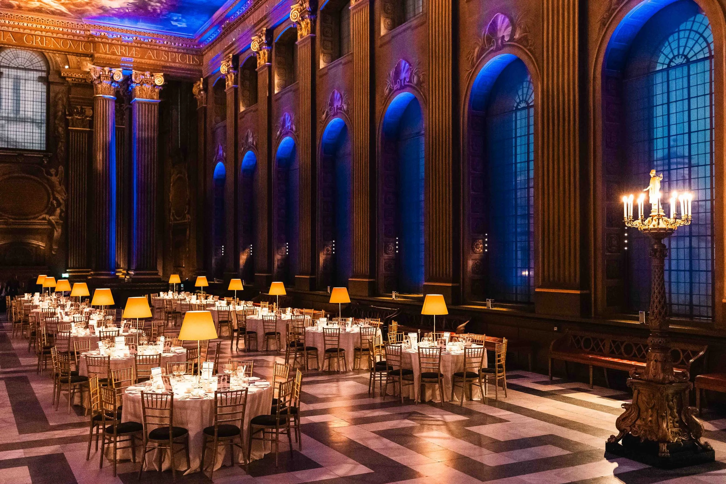 Painted hall event photographer