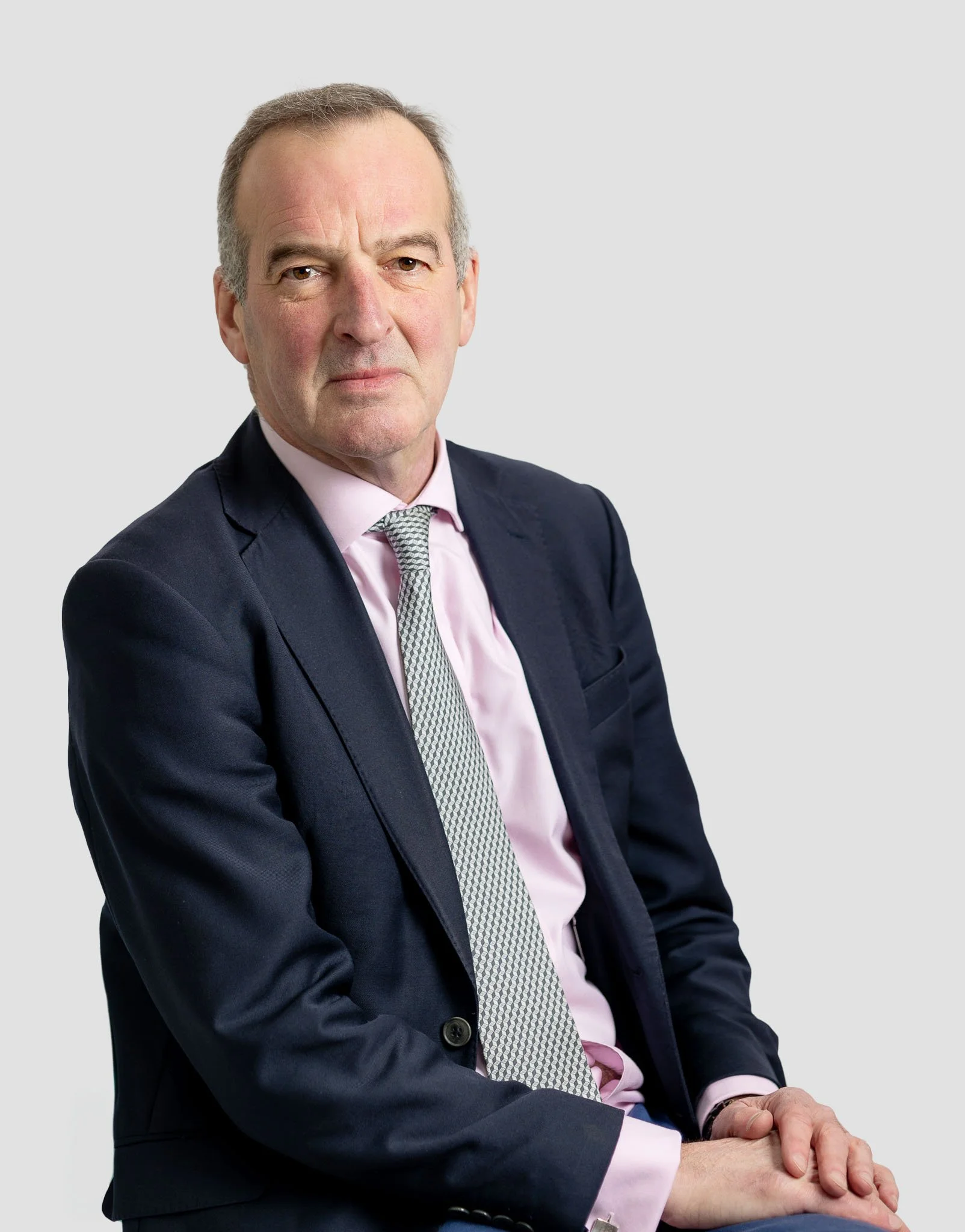 Men headshot in studio Greenwich