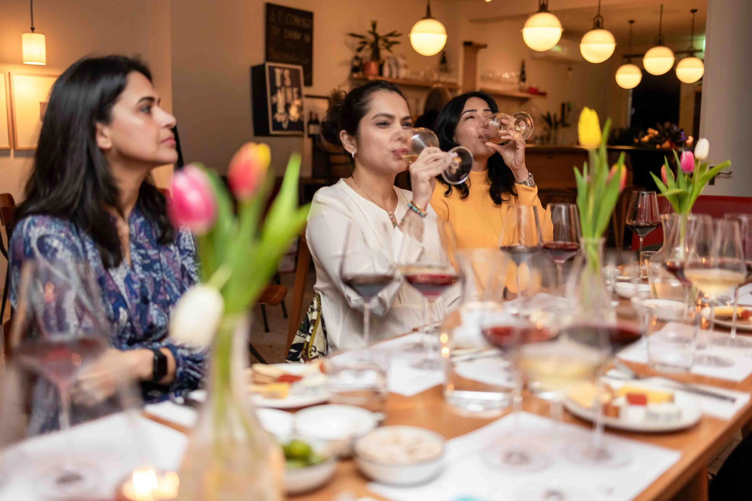 wine event photographs in London
