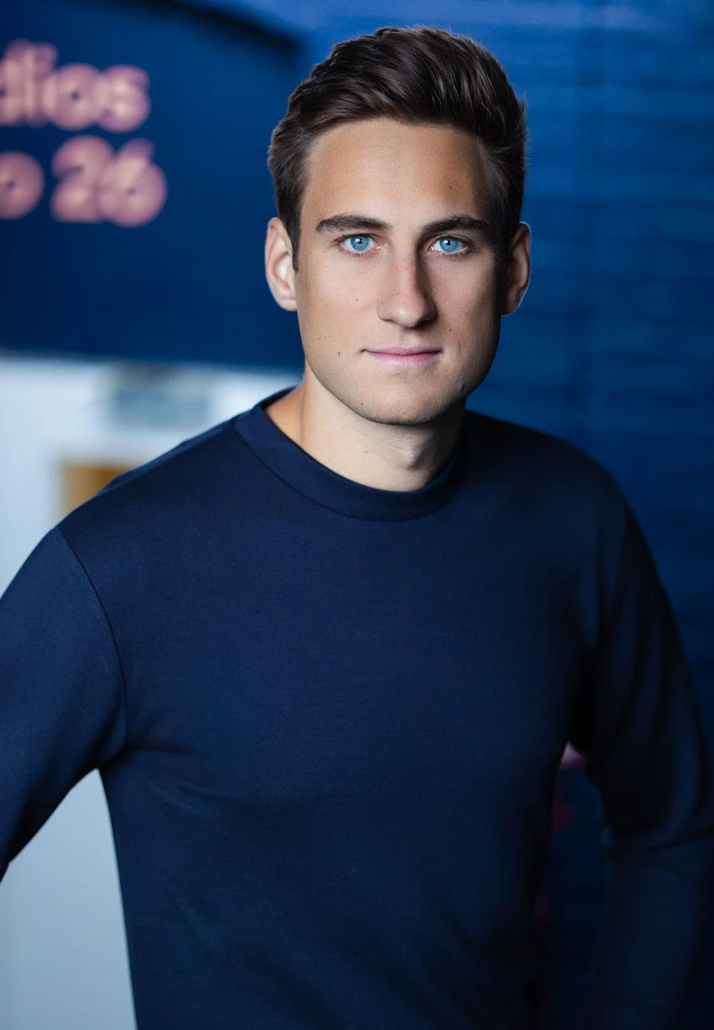 Professional men’s portrait in Greenwich studio