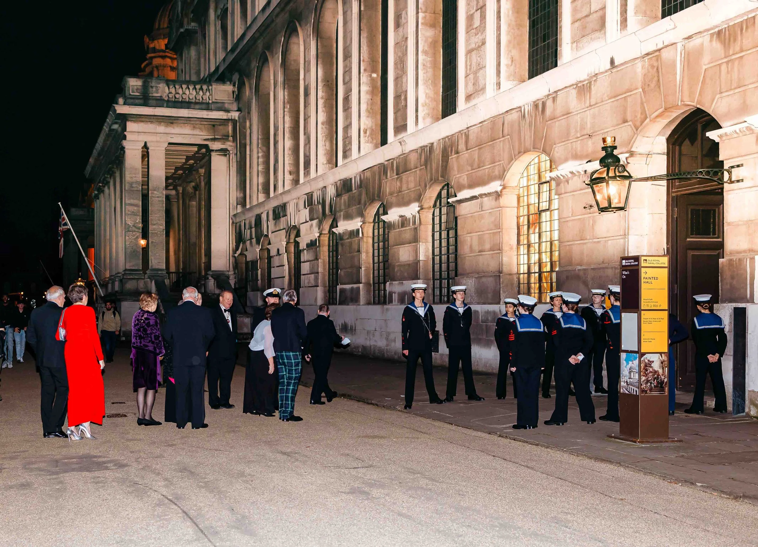Old Royal Naval college event photographer
