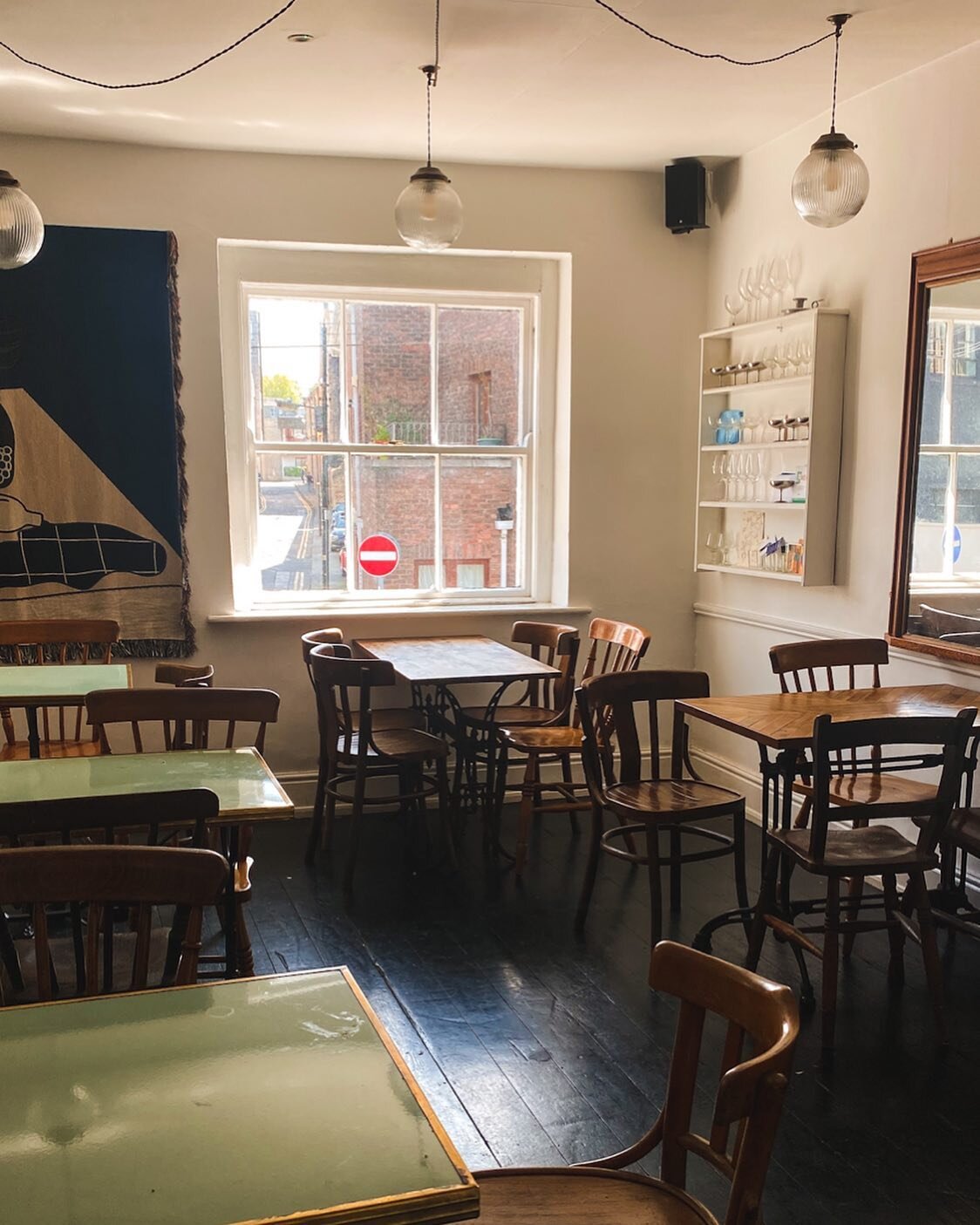 Starting tomorrow, we will be opening upstairs for your coffees and cakes - only on the weekends! It's the same buzz as downstairs, come grab a seat at the window for people watching. No laptops please.