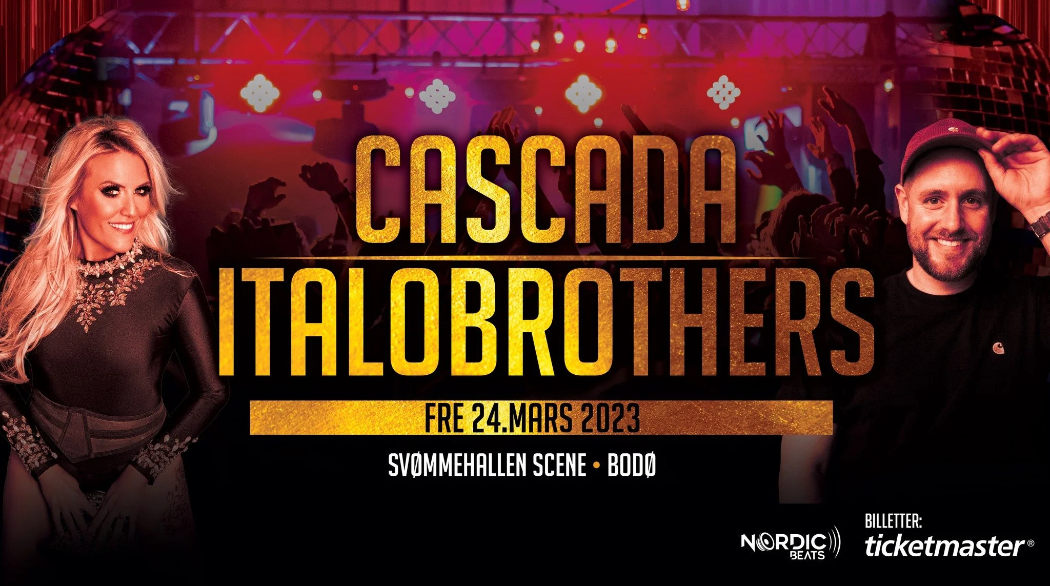 Cascada &amp; ItaloBrothers // Svømmehallen Scene