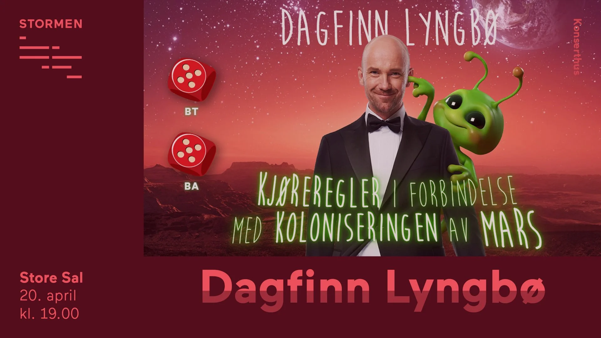 Dagfinn Lyngbø: Kjøreregler i forbindelse med koloniseringen av Mars