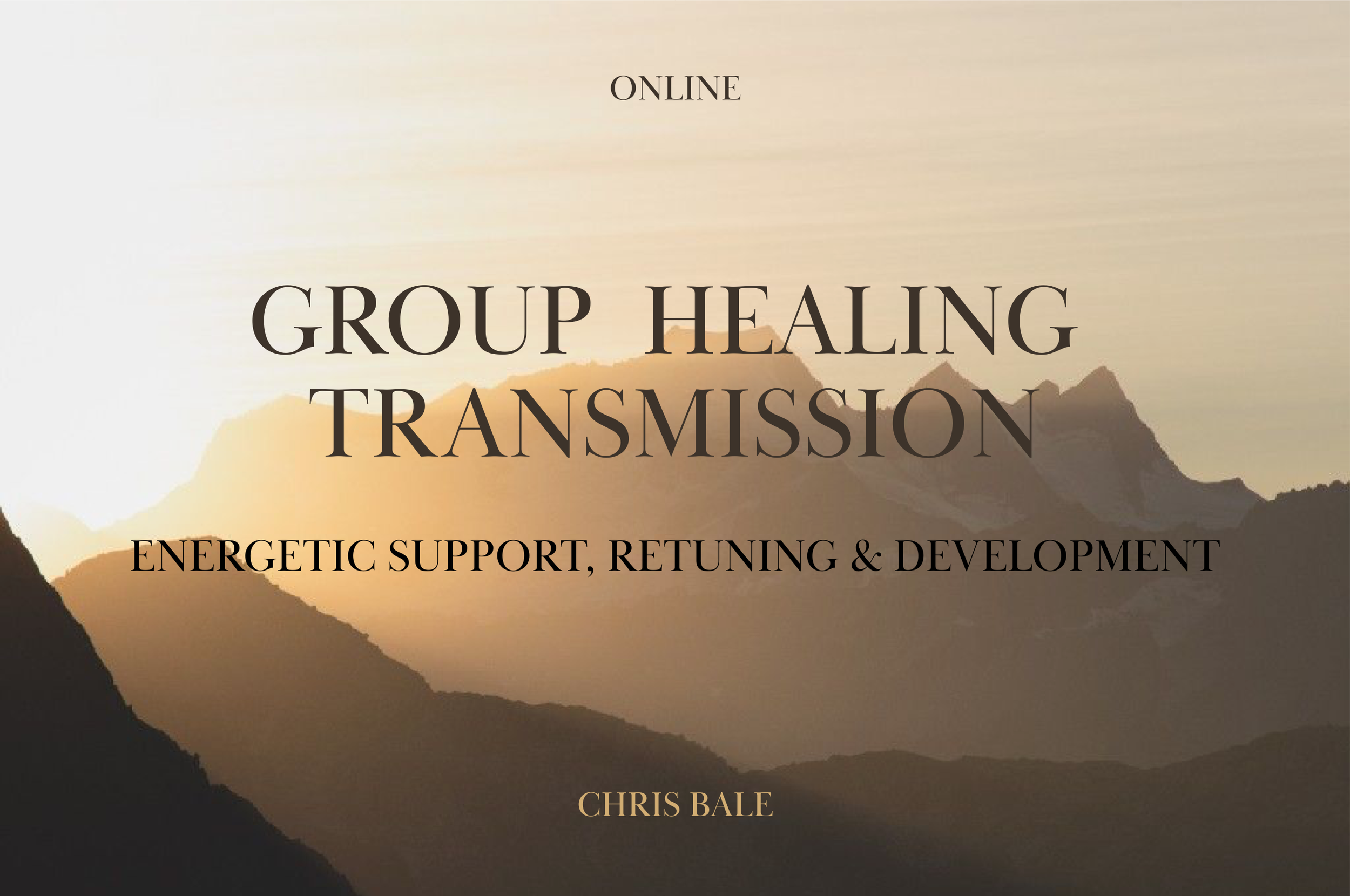 Monthly Group Healing Session - October 2026 