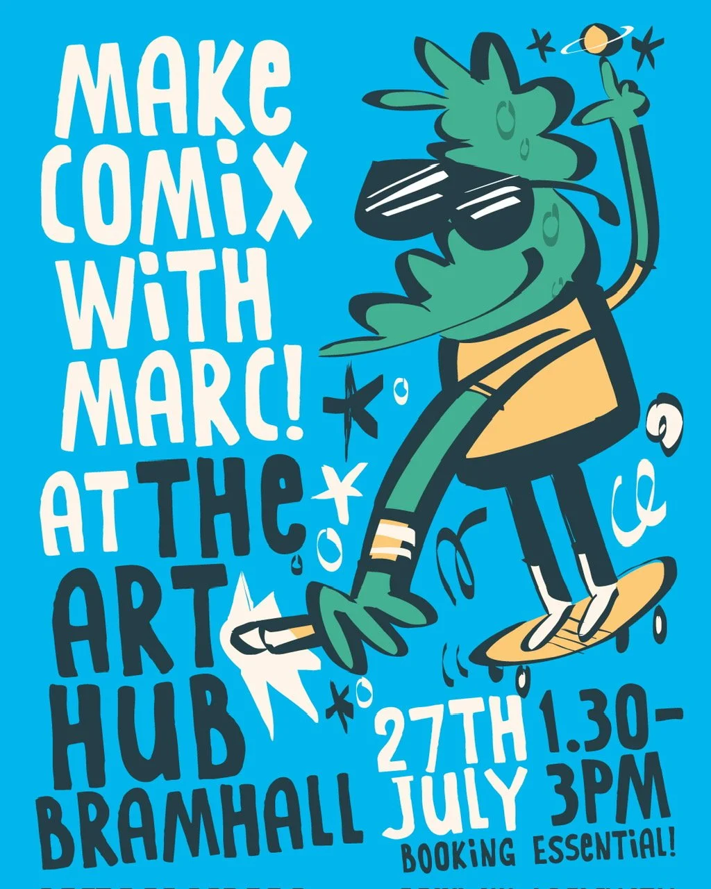 COMIC BOOK WORKSHOP (with Marc Makes Comics)