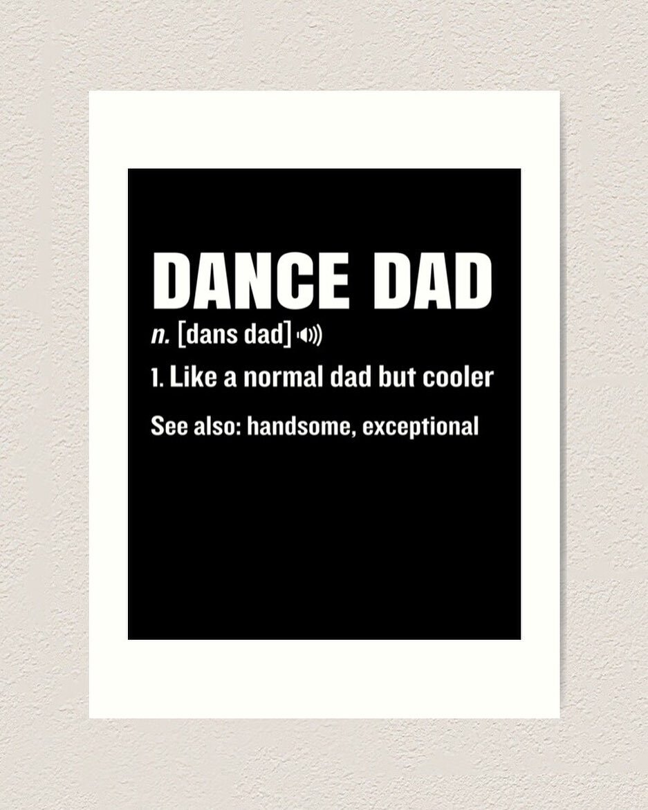 Happy Father&rsquo;s Day to all of our Dance Explosion Dance Dads and Father Figures! Thank you for all you do for your dancer(s)! We appreciate you so much! 🖤💚