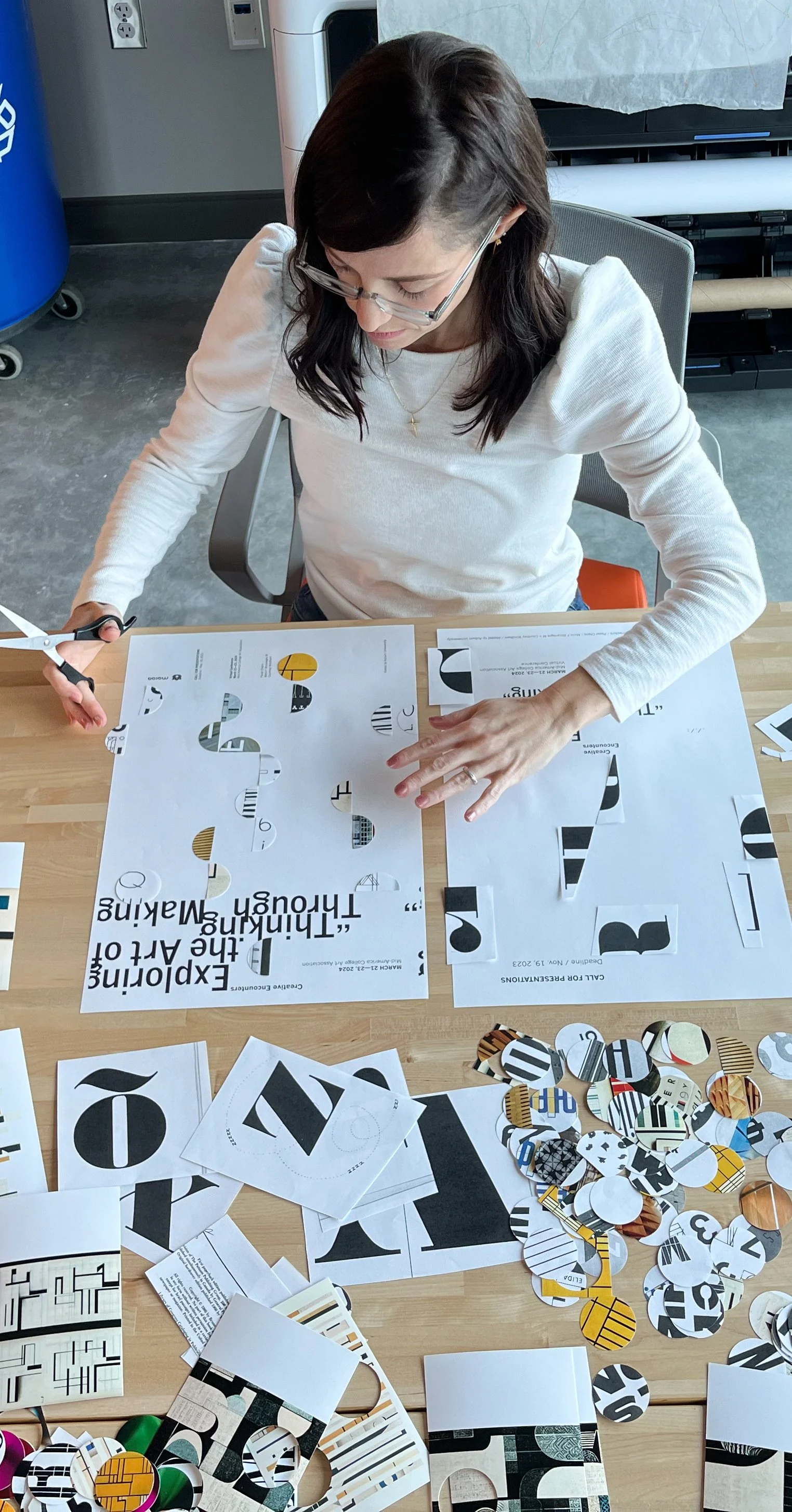 Collaging on Layouts