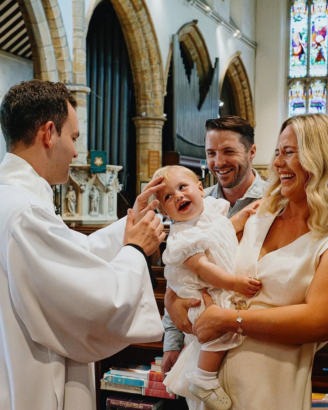 Over Summer I had the joy of photographing a beautiful christening in Horsham. ✨ 

This family had flown all the way from Australia so their little girl could be christened here in the UK, surrounded by loved ones.

It was such a special day! My appr