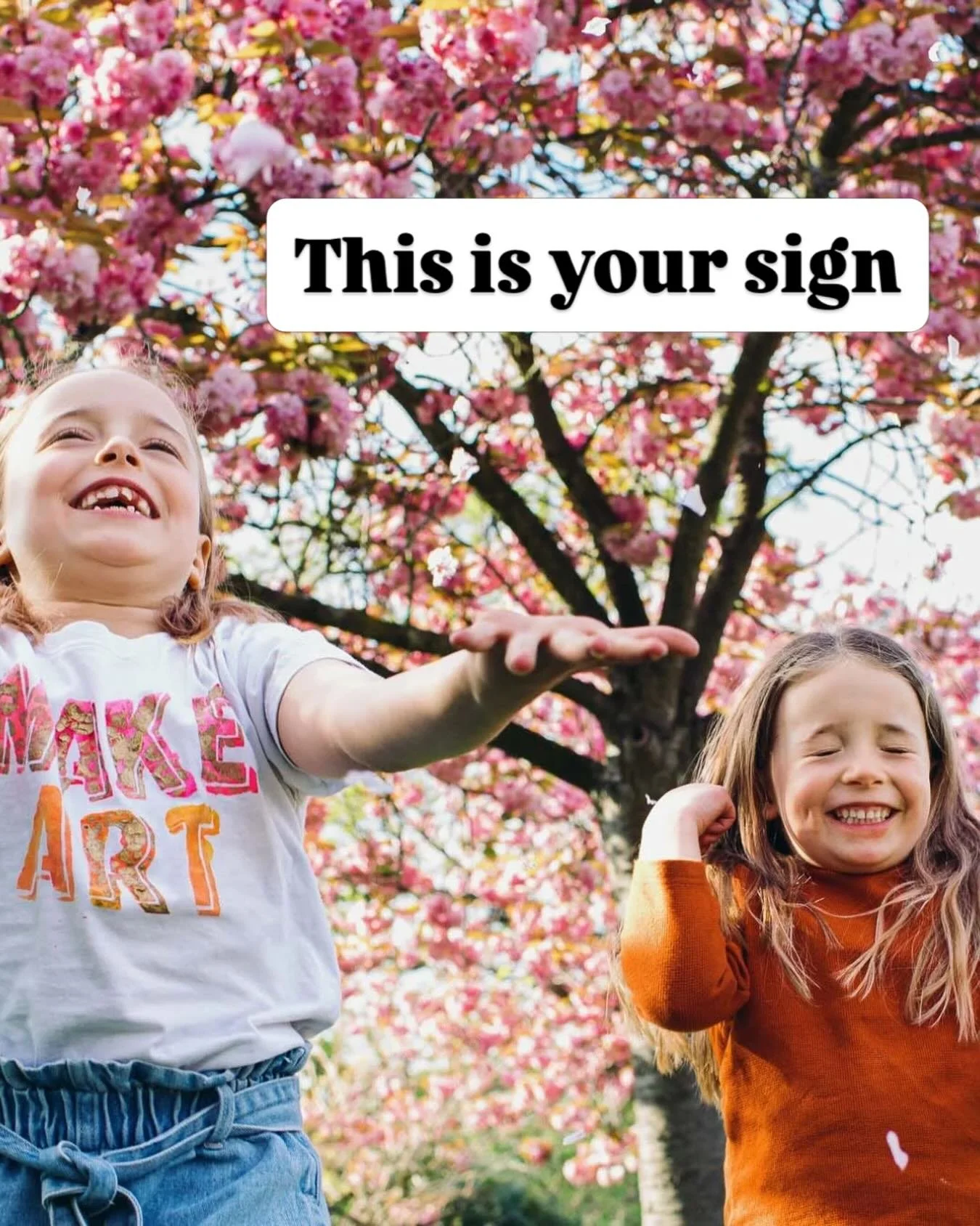 to actually book your family photo session this time!

Spring minis in East Dulwich this Saturday + a few extra slots on 26 April - DM me to grab one. ✨

#springminis #blossomseason #photoshootlondon #londonfamilies #bookyoursession