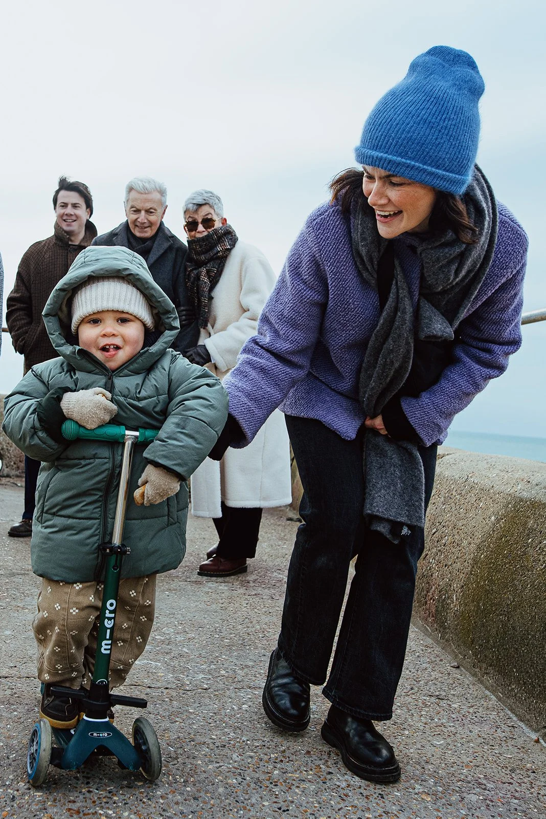 West Pier Brighton family mini photo session, candid, natural.