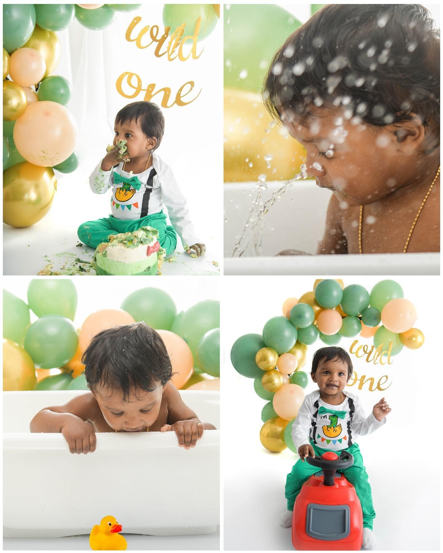 Happiest of first birthdays to Ernest! 
And to @suganthi_rose and @robertjebakumar . Seeing you through from bump to baby shower to baby to dedication and 6months to one year cake smash and birthday party, meeting your family along the way (hello fam