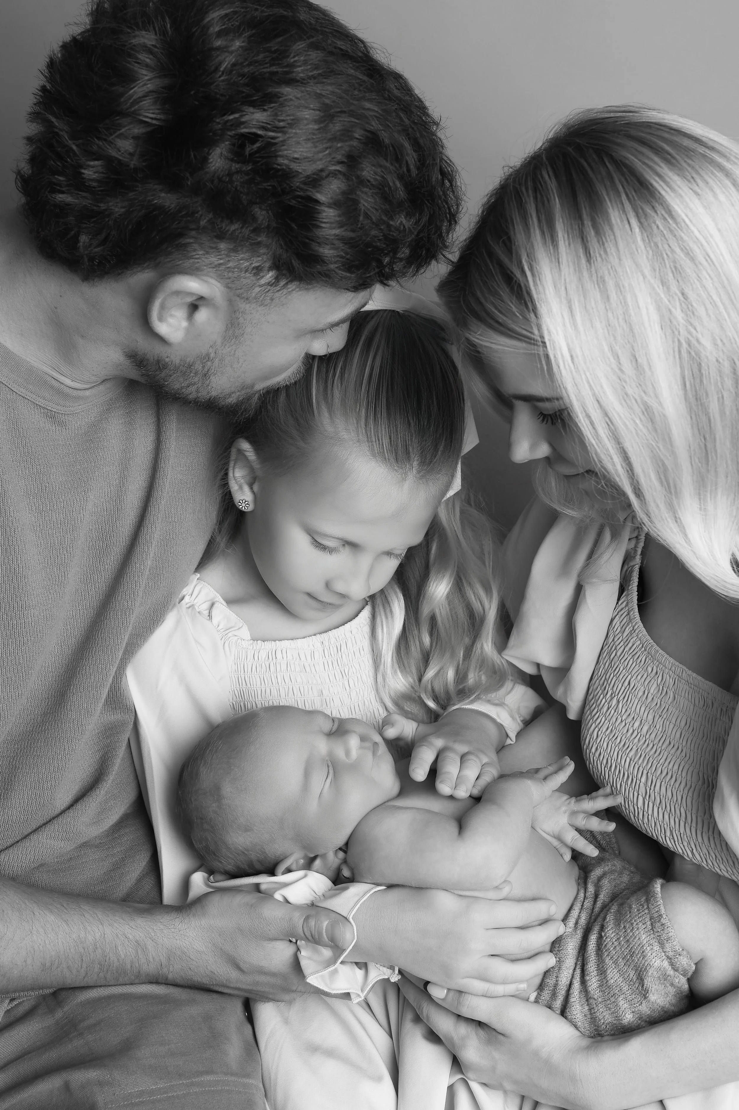Family newborn photography 