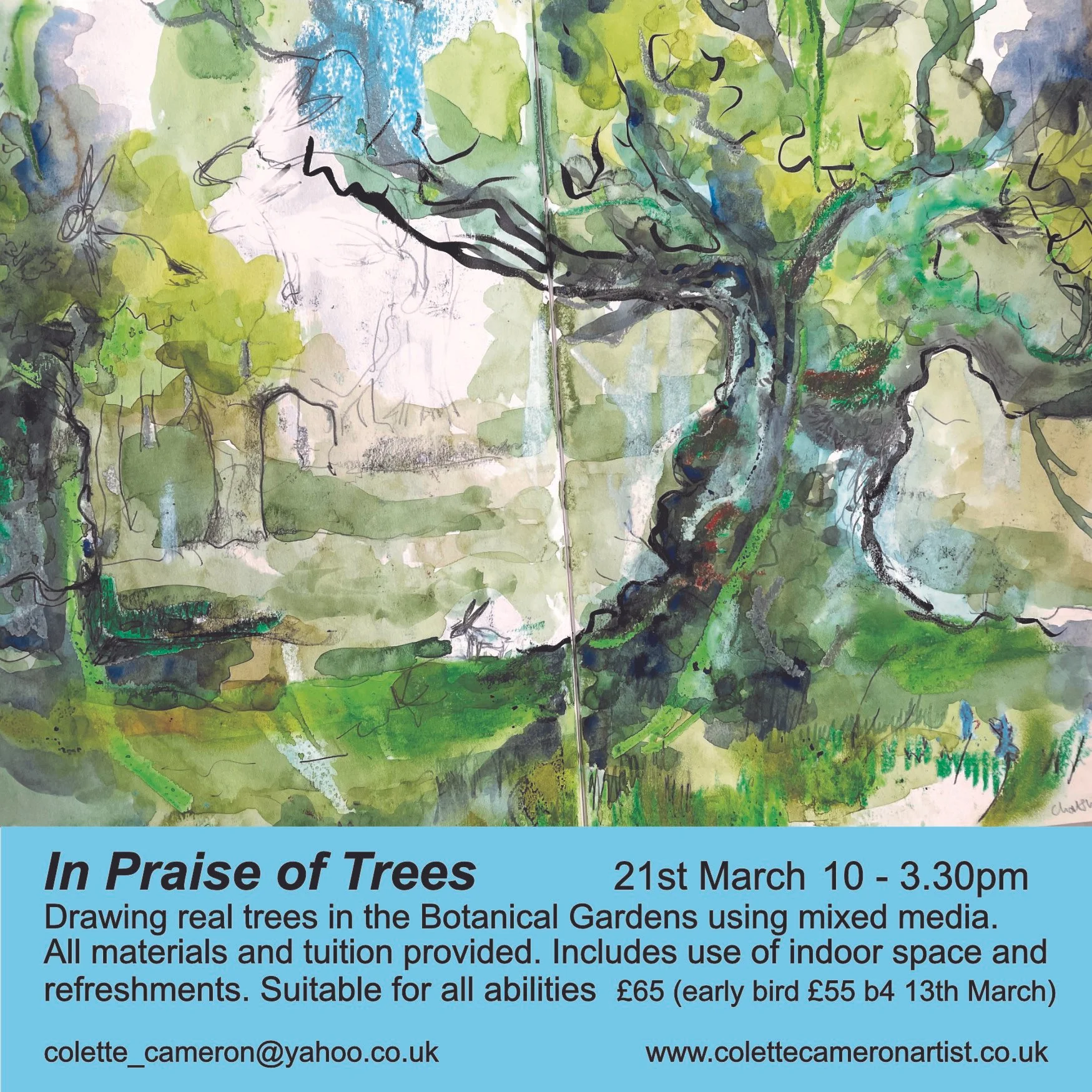 In Praise of Trees Sketching Workshop