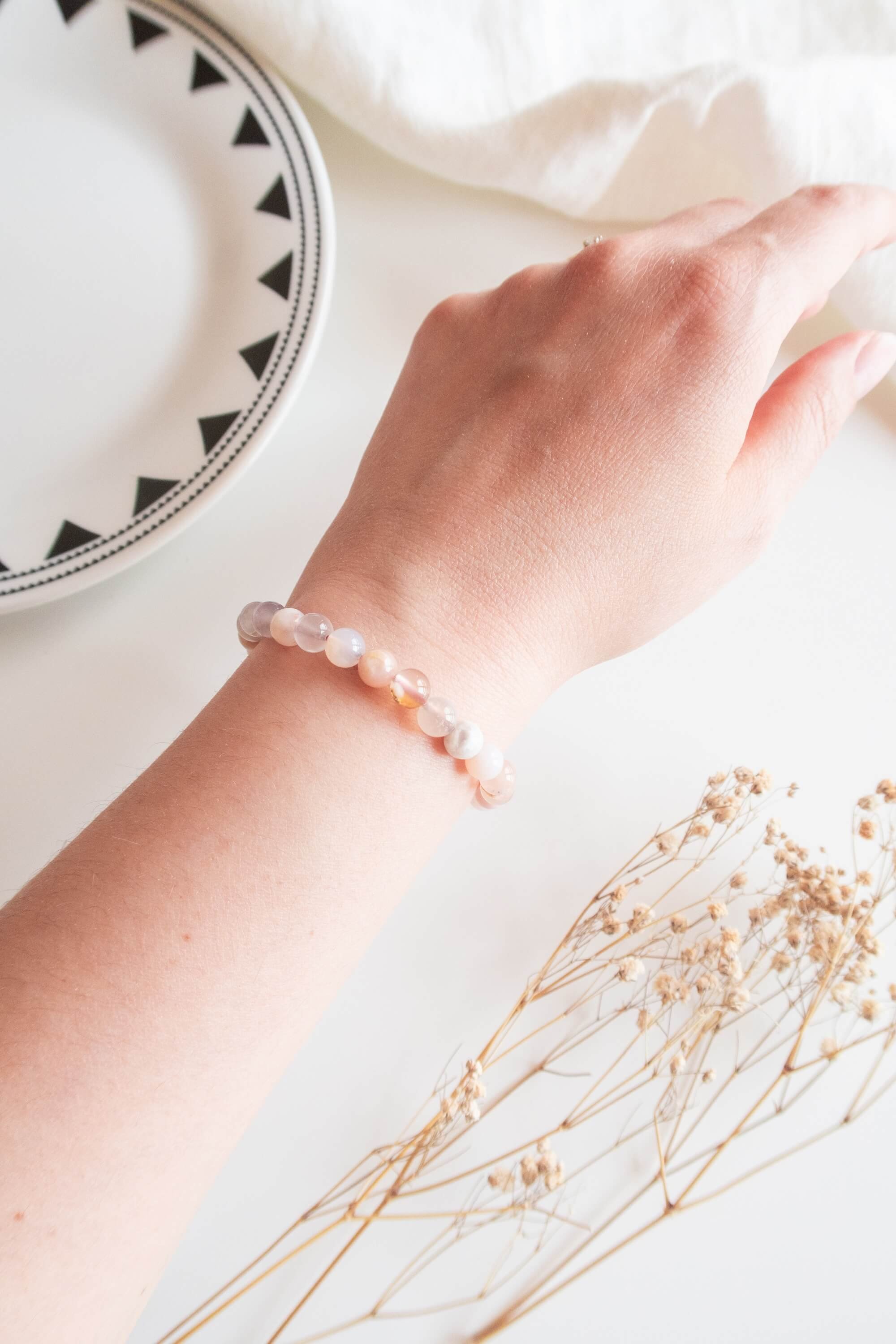 Bracciale in Agata Sakura