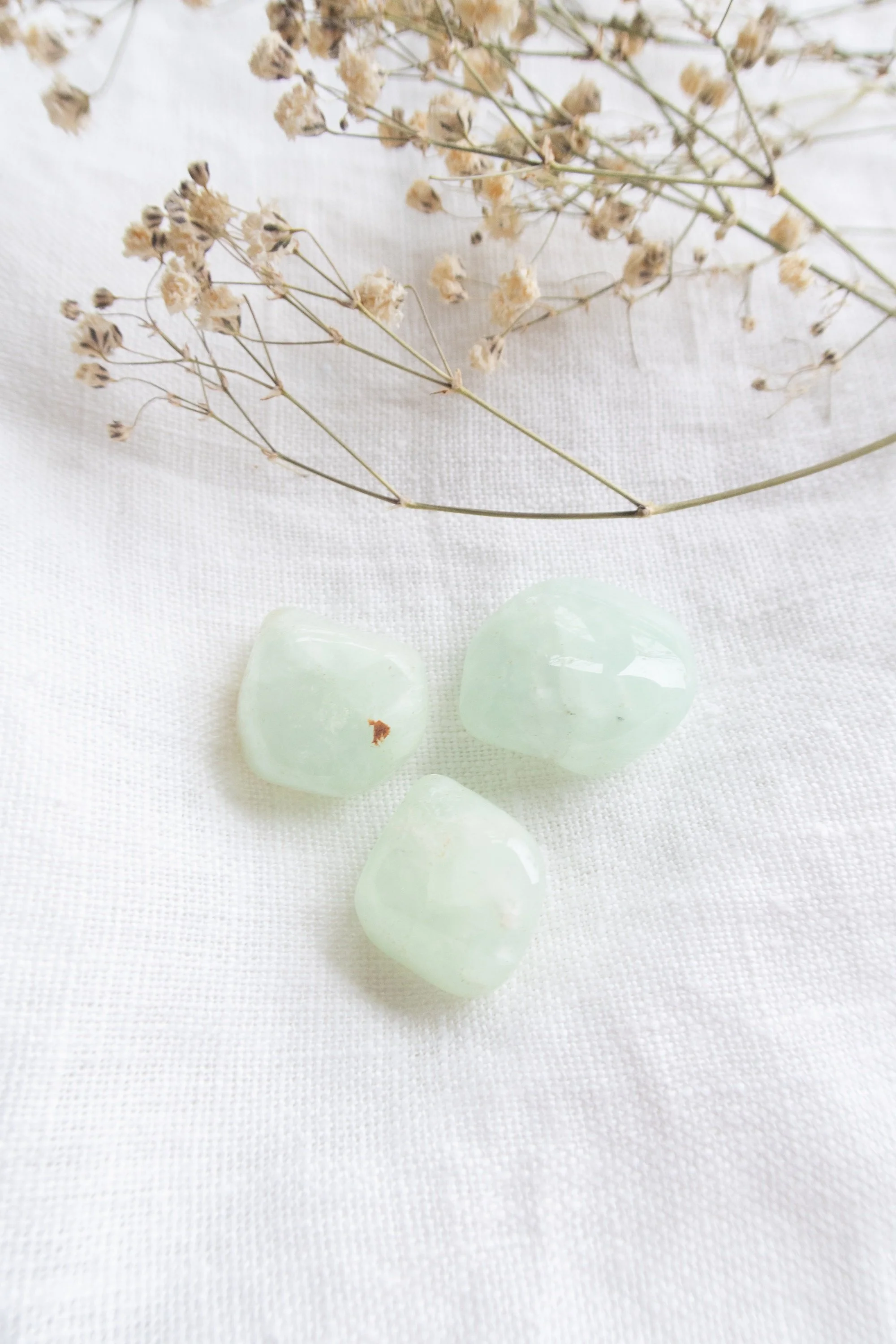 Pietra burattata di Prehnite