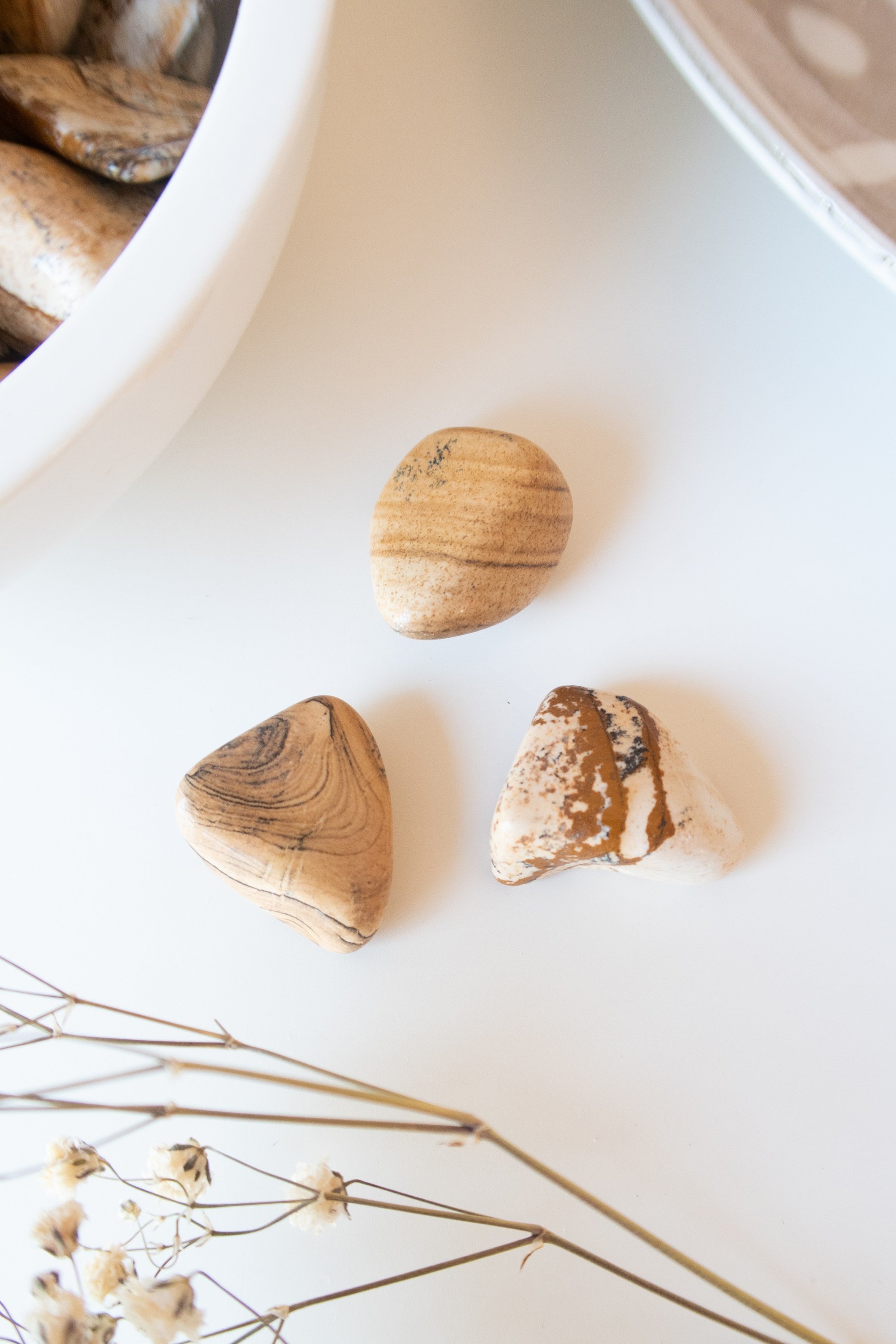 Pietra burattata di Diaspro Paesaggio