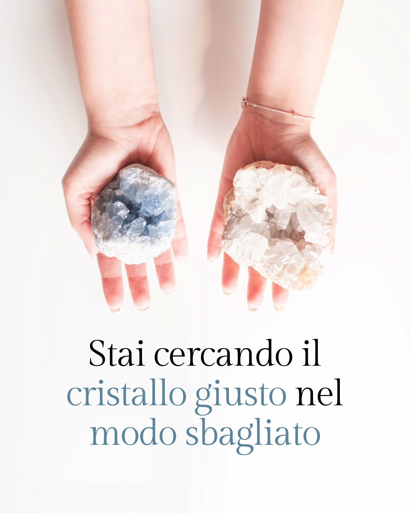 ✨ Quando si inizia a lavorare con i cristalli, &egrave; normale pensare di non conoscerli abbastanza. Si cercano liste di significati e propriet&agrave; con l&rsquo;idea che esista il cristallo perfetto per la nostra situazione.

In realt&agrave; &eg