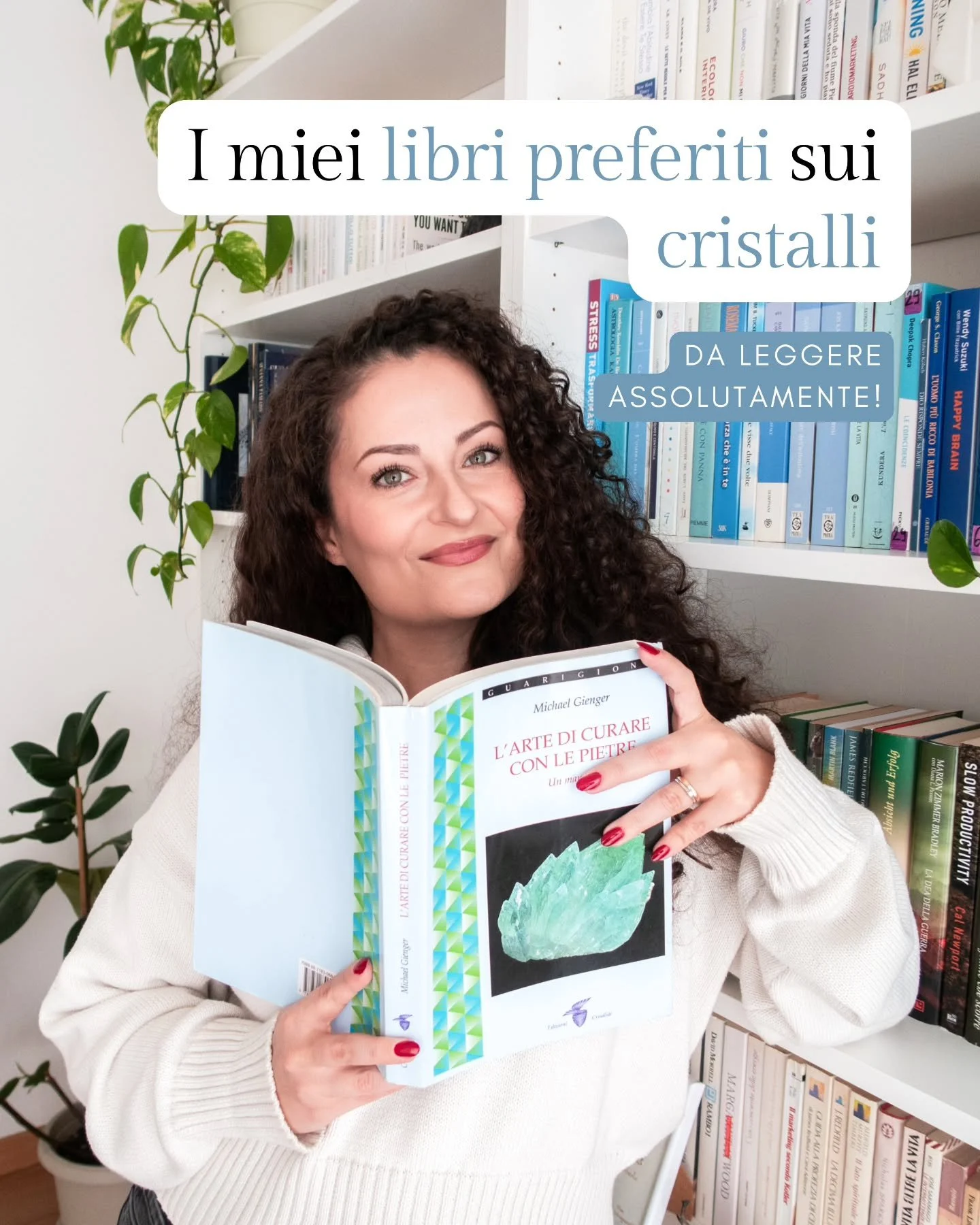 Nel tempo ho letti tantissimi libri sui cristalli, ma alcuni mi sono rimasti particolarmente impressi e mi sono stati molto utili nel mio percorso ✨️

In questo post ho selezionato per voi i 5 libri che mi sono piaciuti di pi&ugrave; e che continuo a