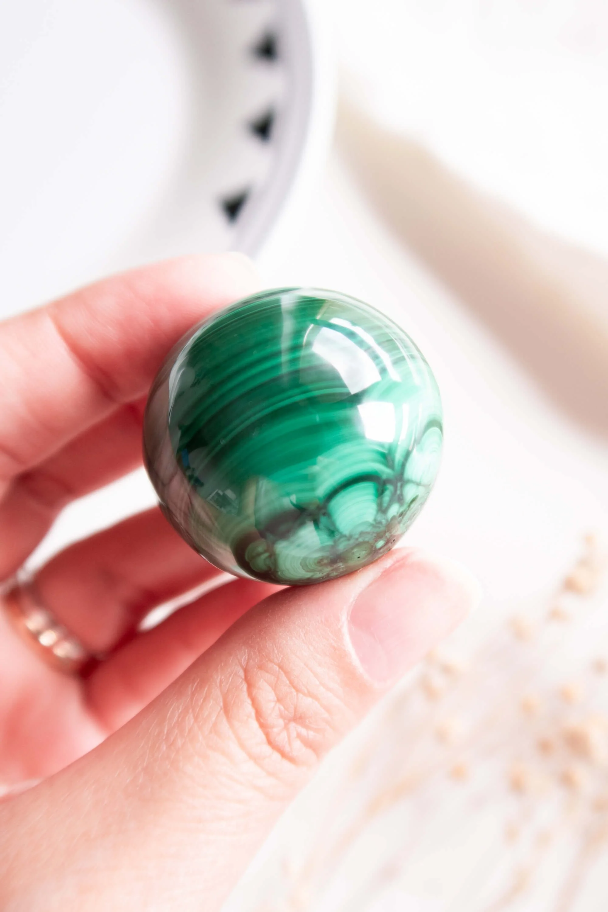 Sfera di Malachite