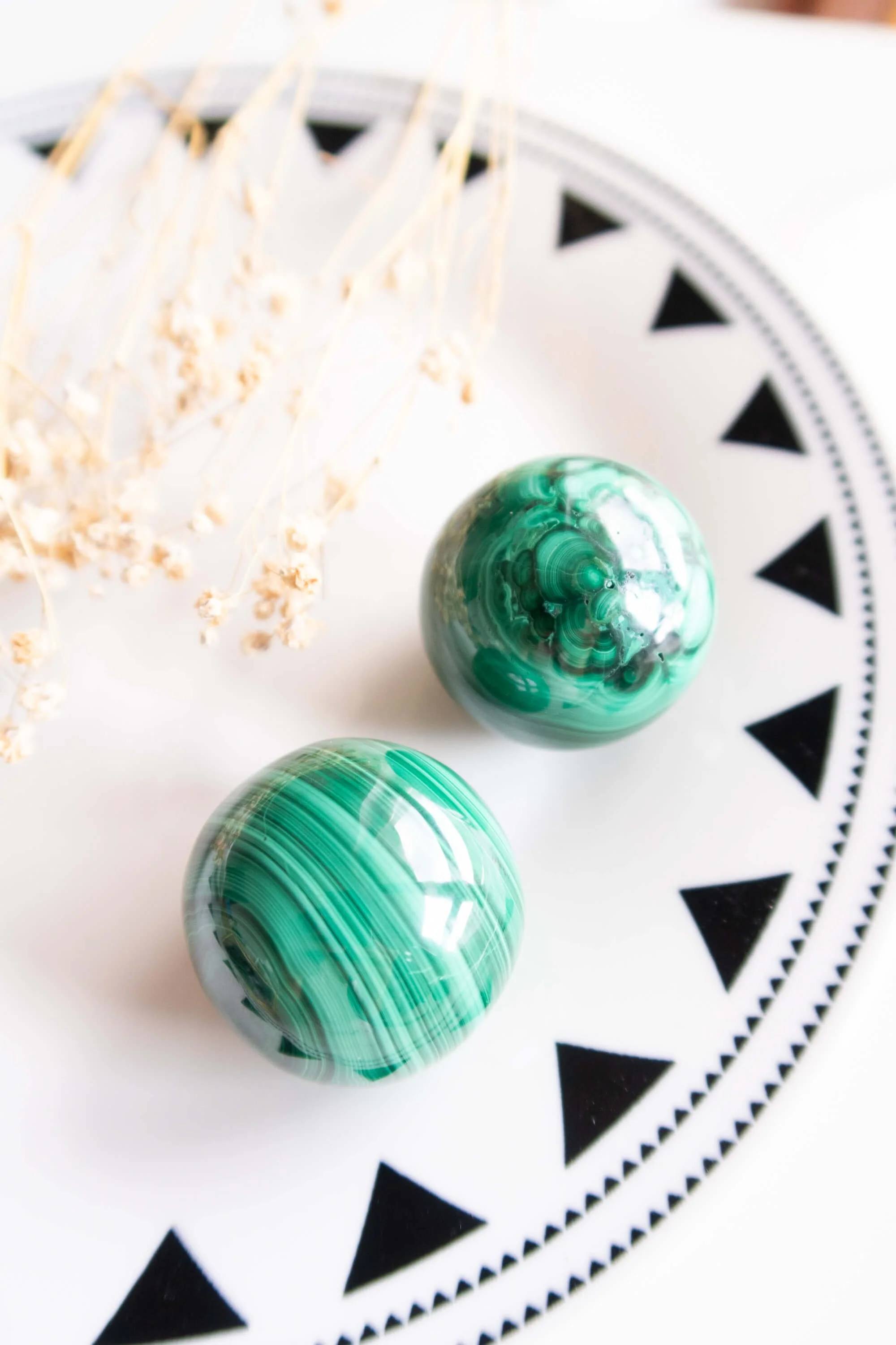 Sfera di Malachite