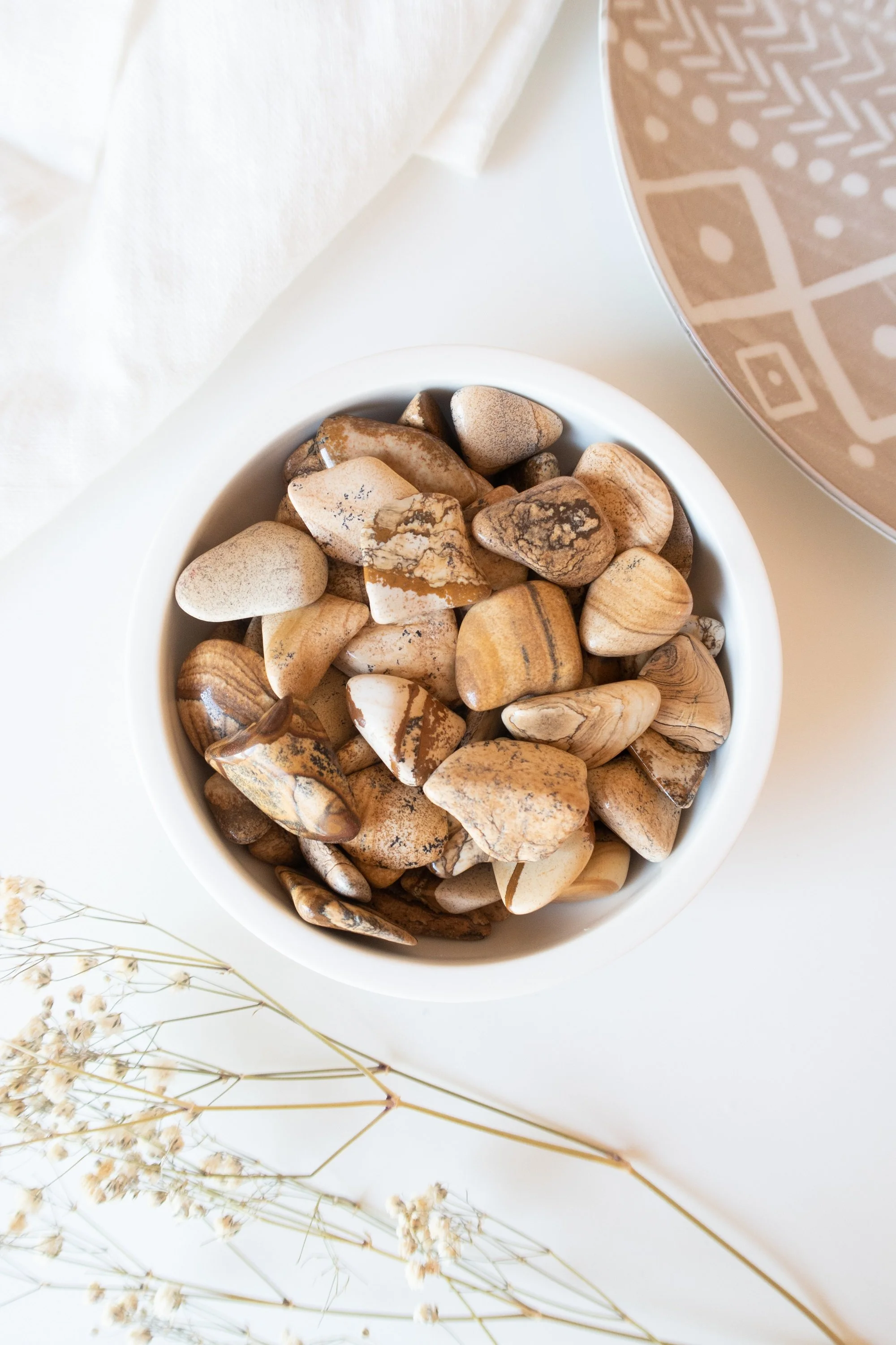 Pietra burattata di Diaspro Paesaggio